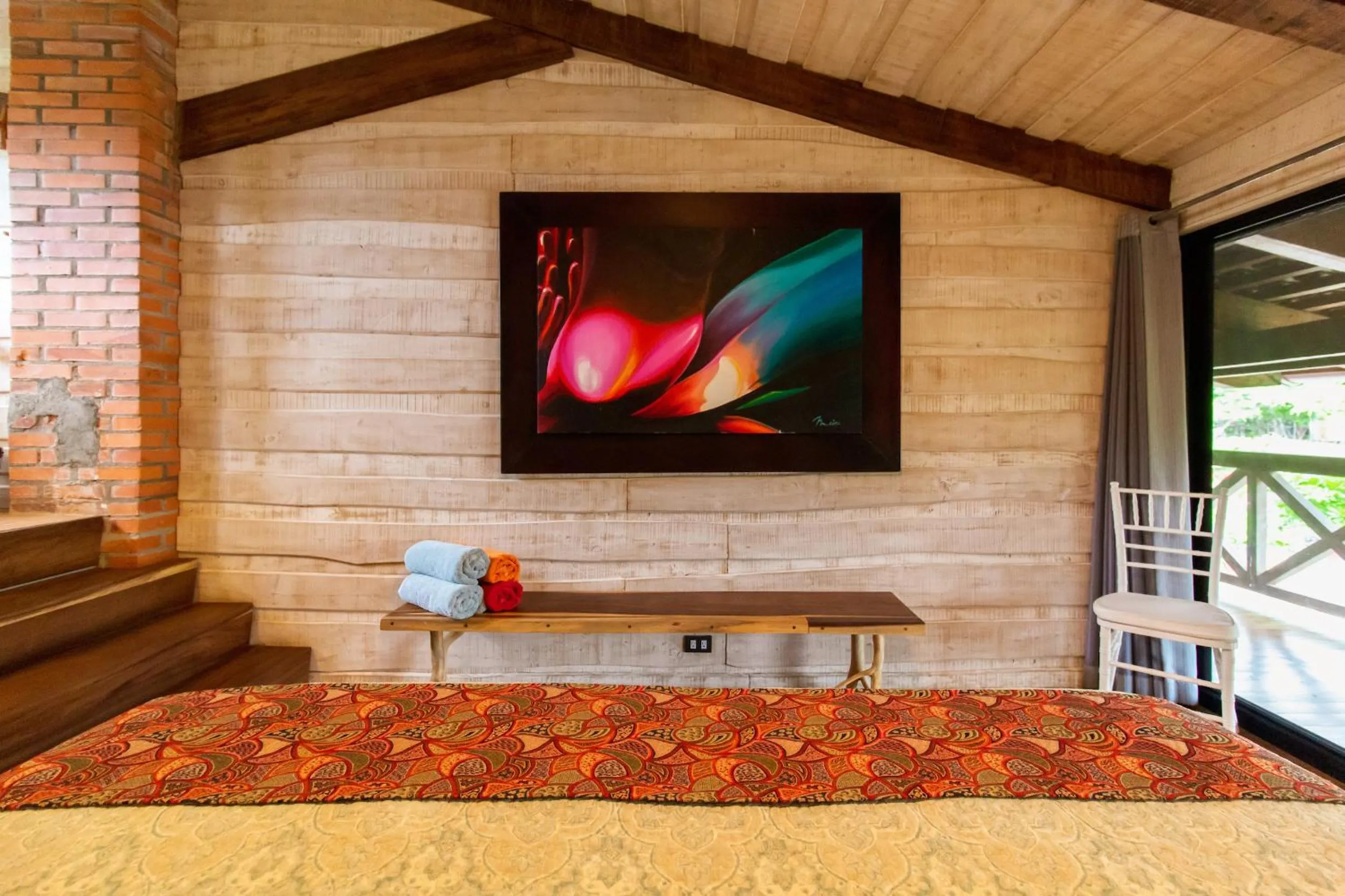 Decorative detail in Latica Lodge