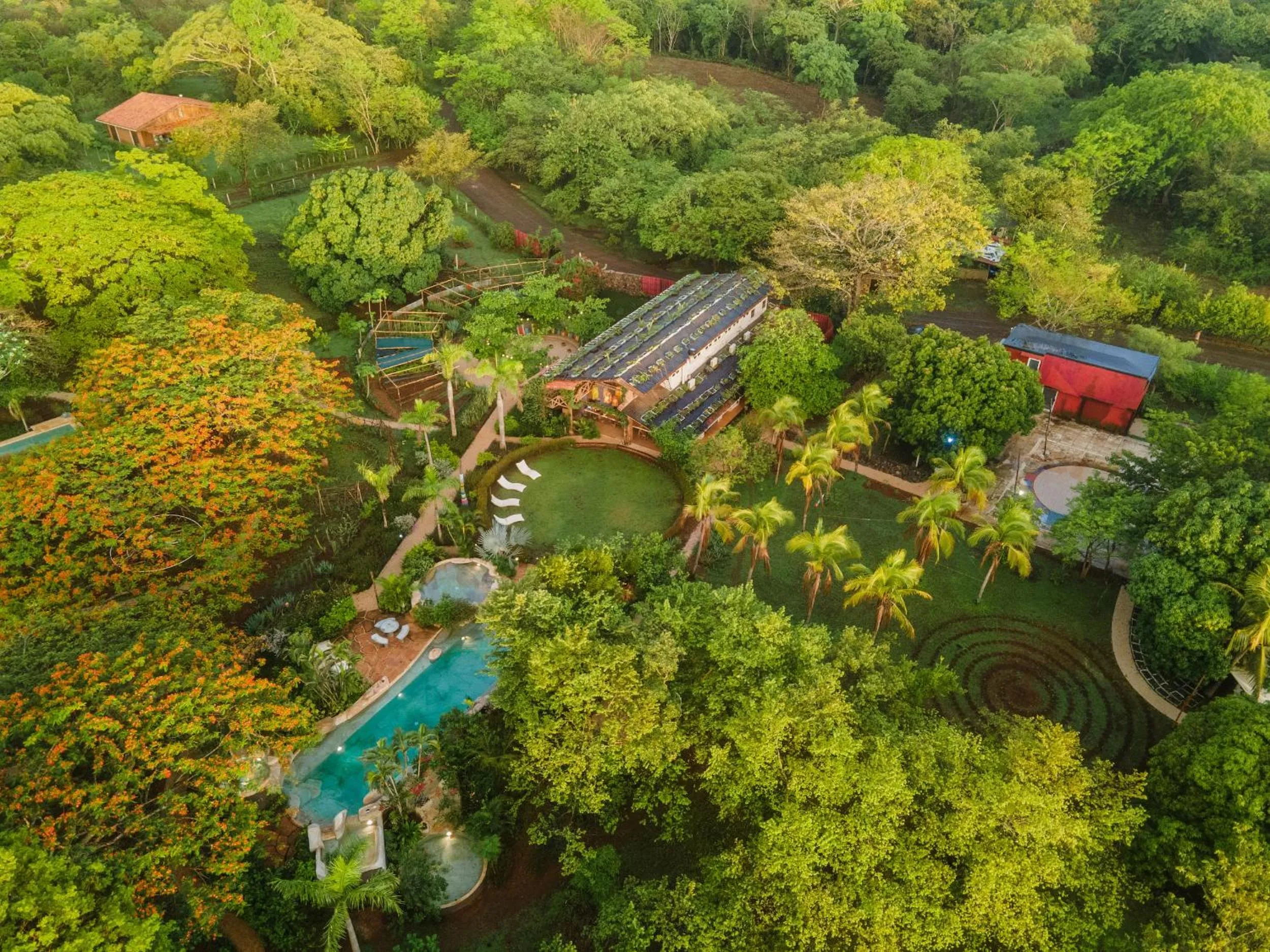 Bird's eye view in Latica Lodge