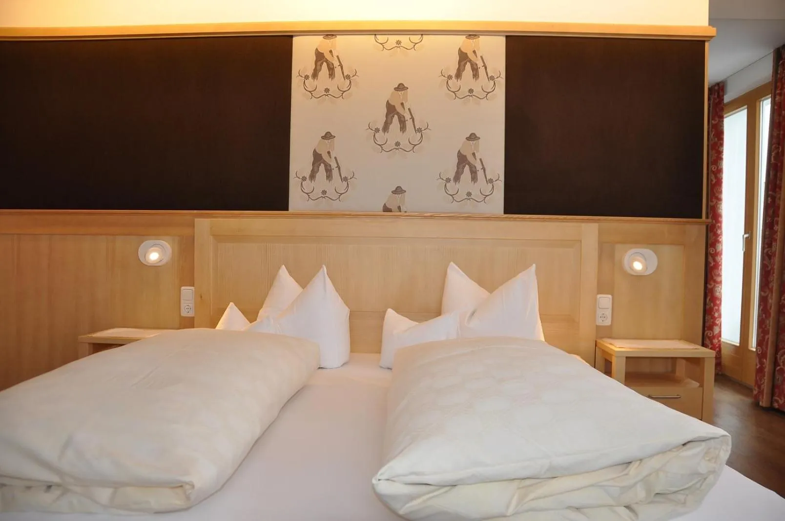 Photo of the whole room, Bed in Hotel Gasthof KREUZ