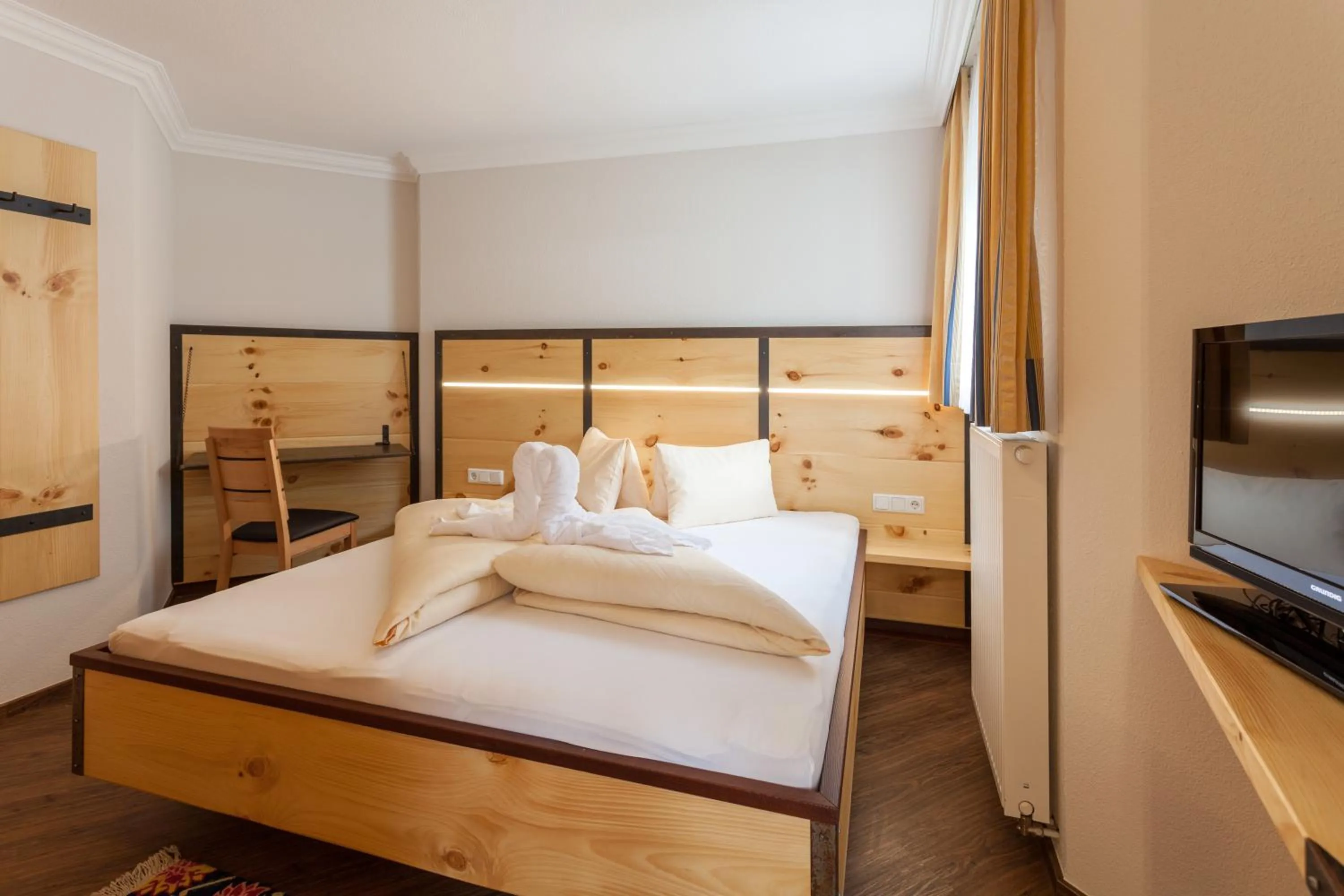 Bed in Hotel Garni Ida