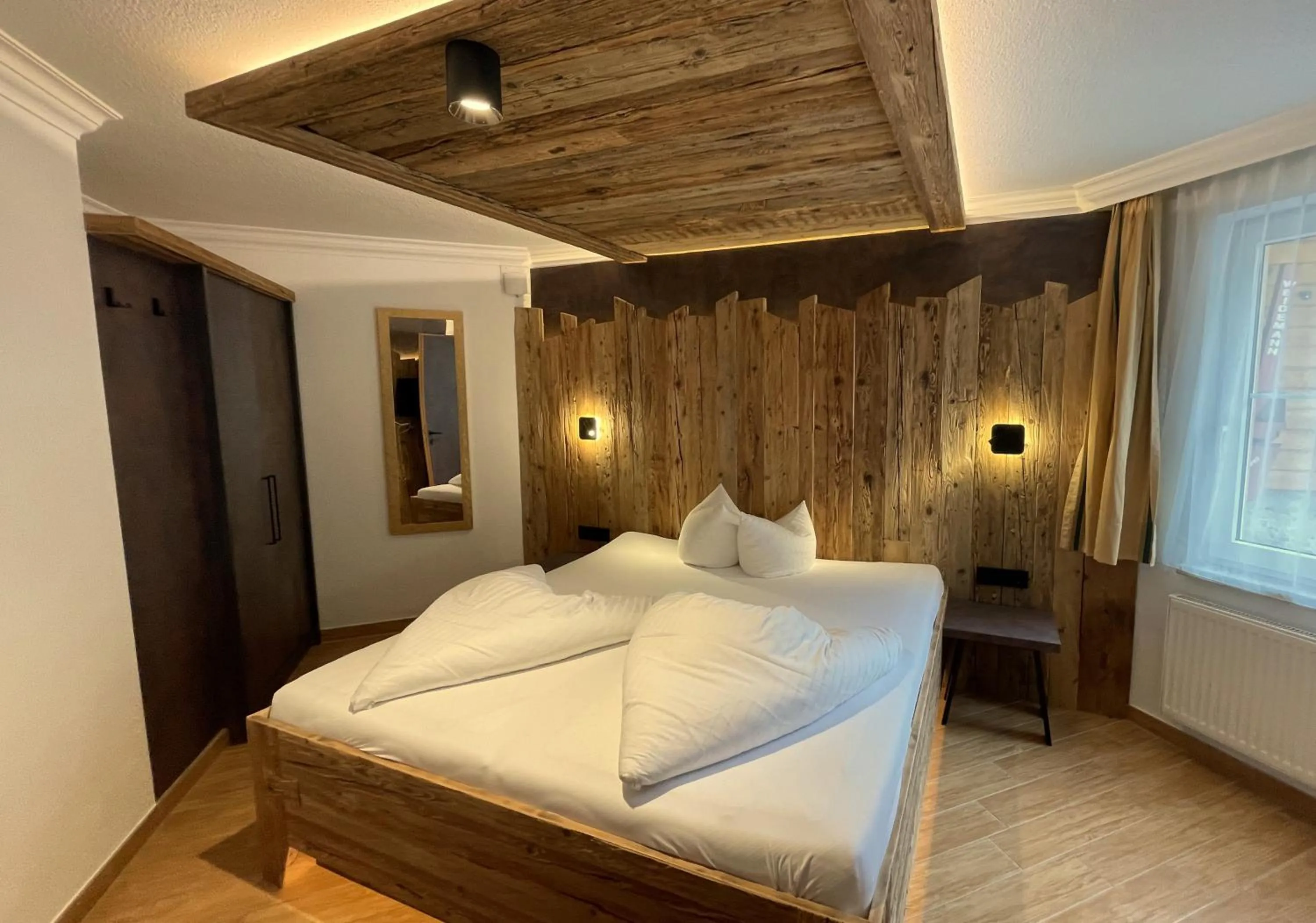 Bed in Hotel Garni Ida