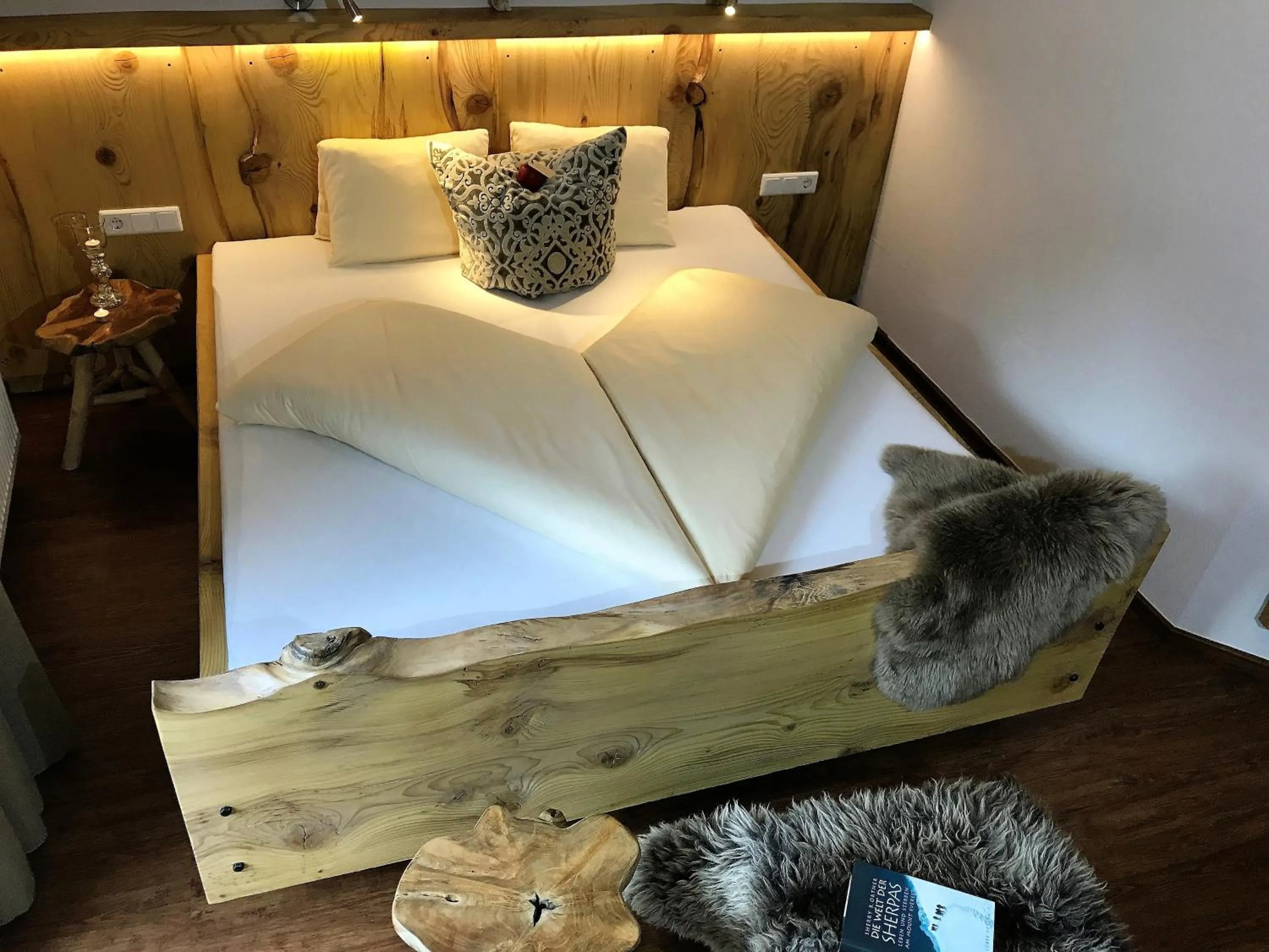 Bed in Hotel Garni Ida