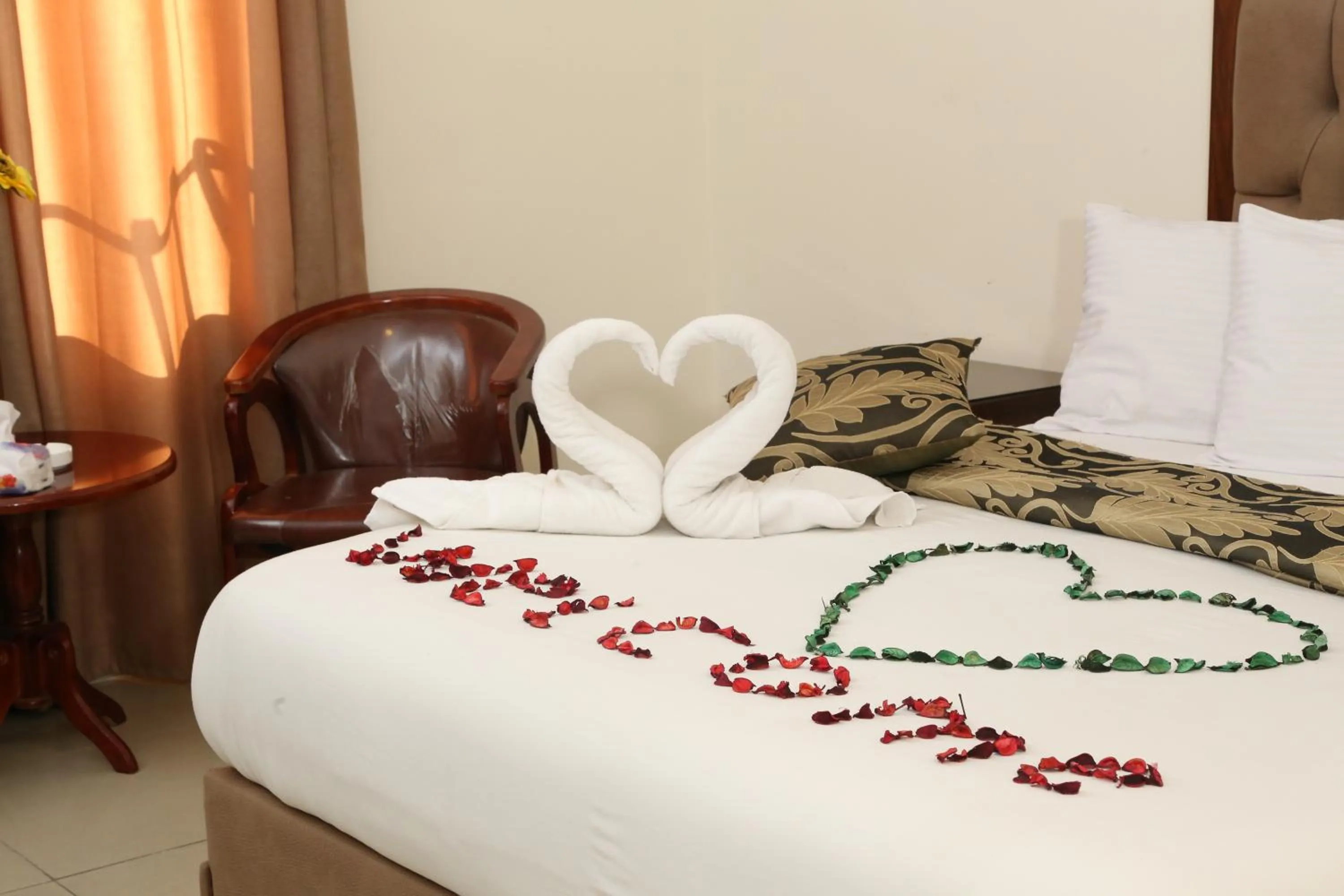 Bed in Grape Village Hotel