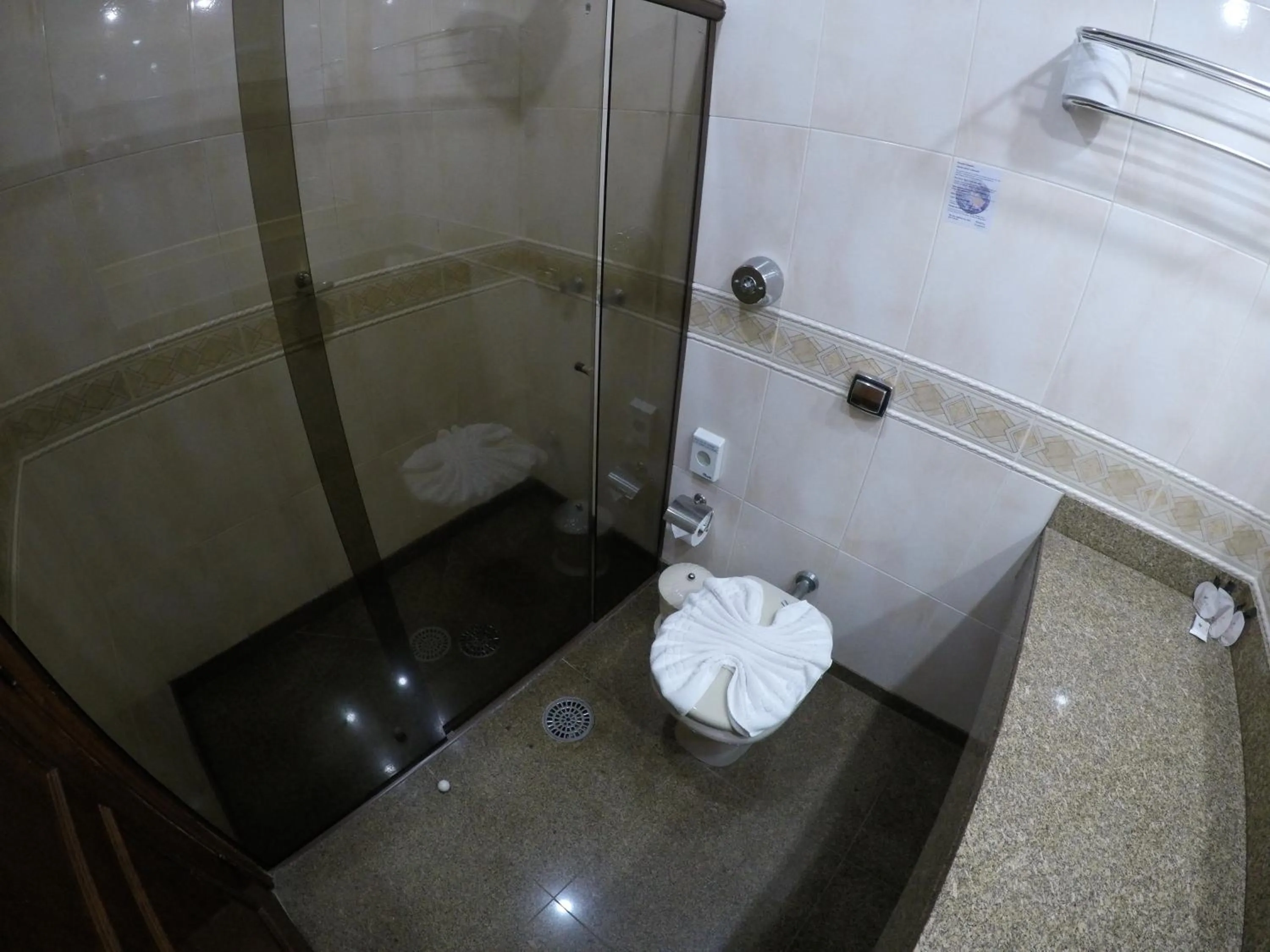 Shower in Biazi Paradise Hotel