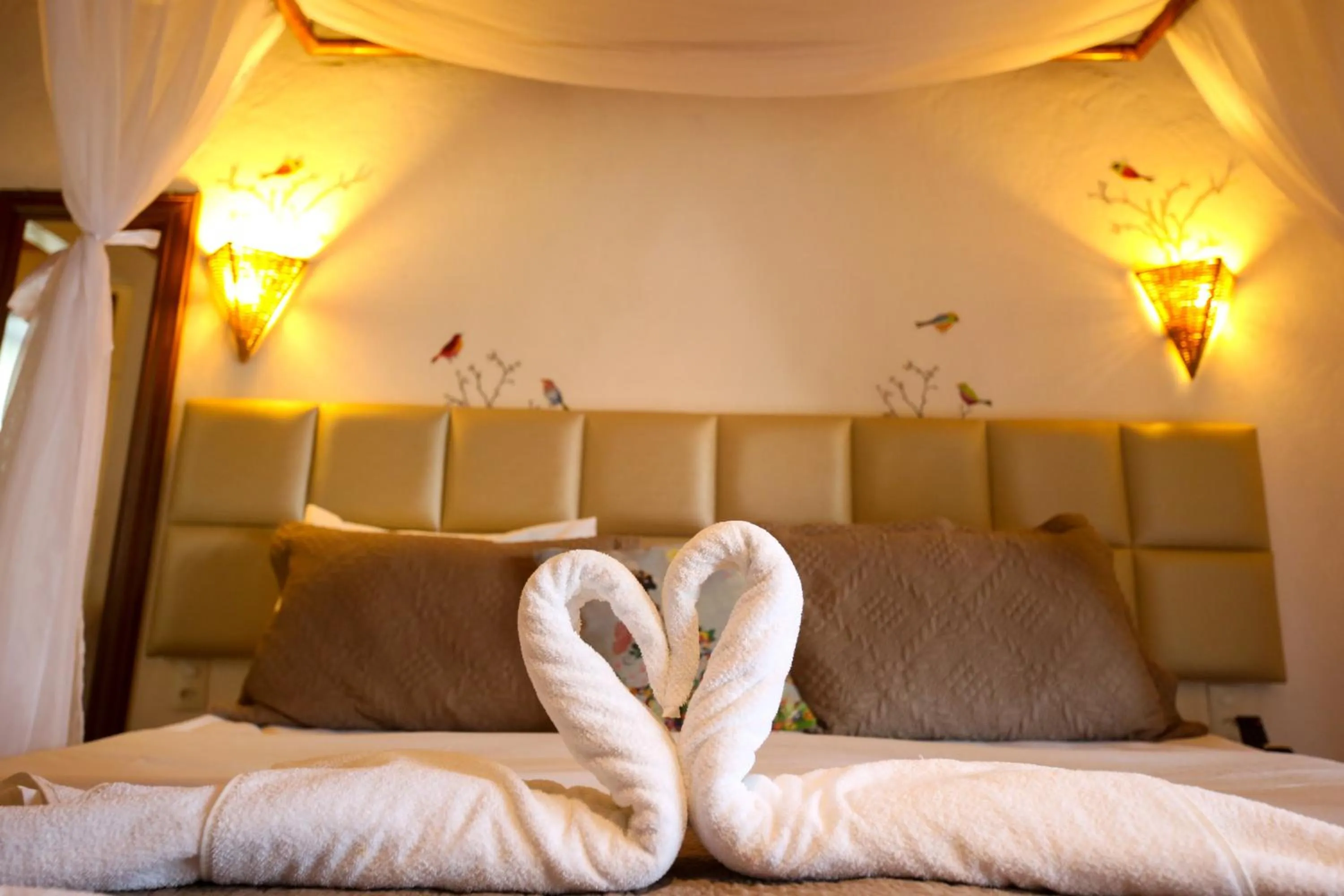 Bed in Xamã Senses - Hotel Pousada