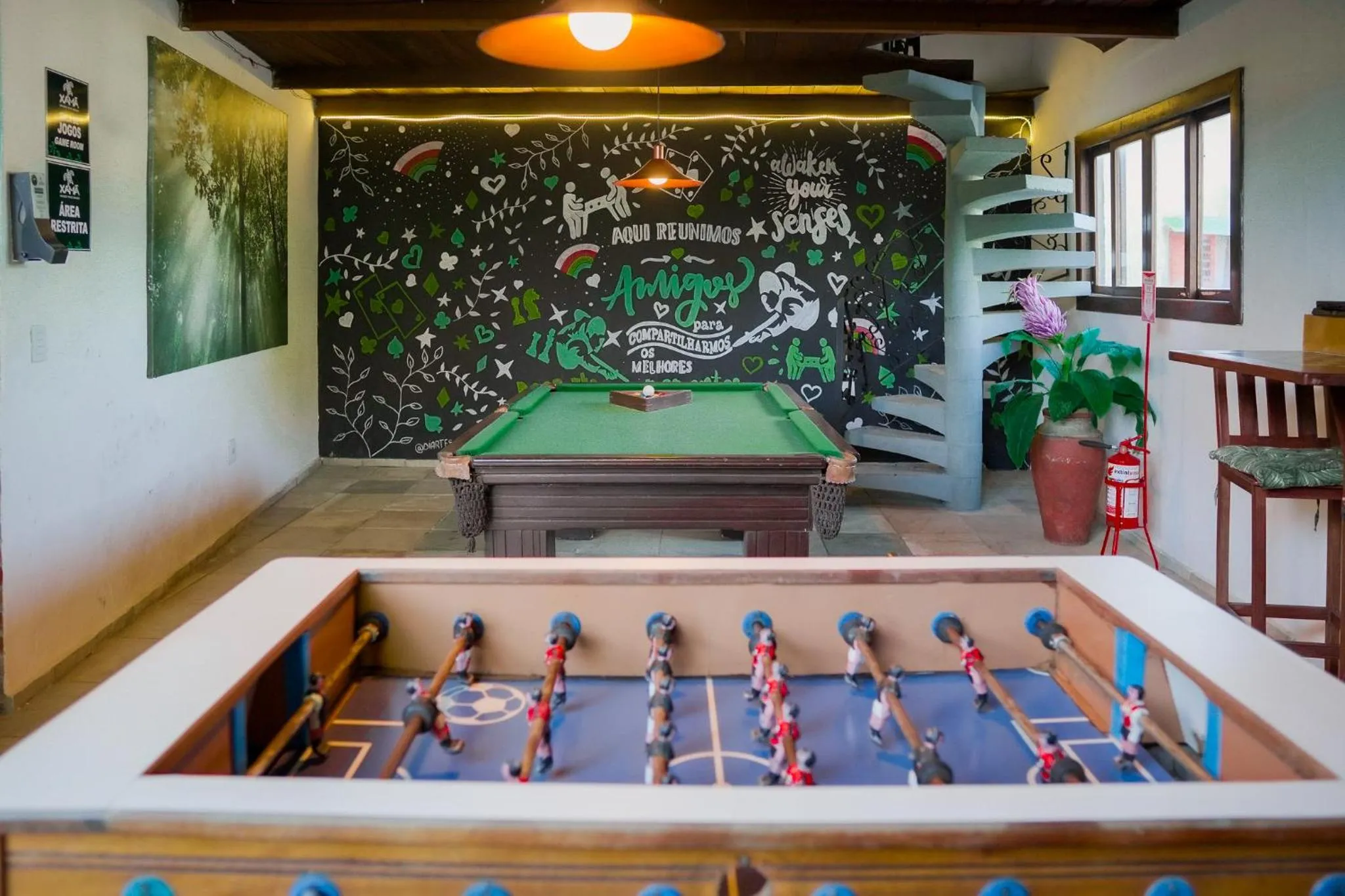 Billiard in Xamã Senses - Hotel Pousada