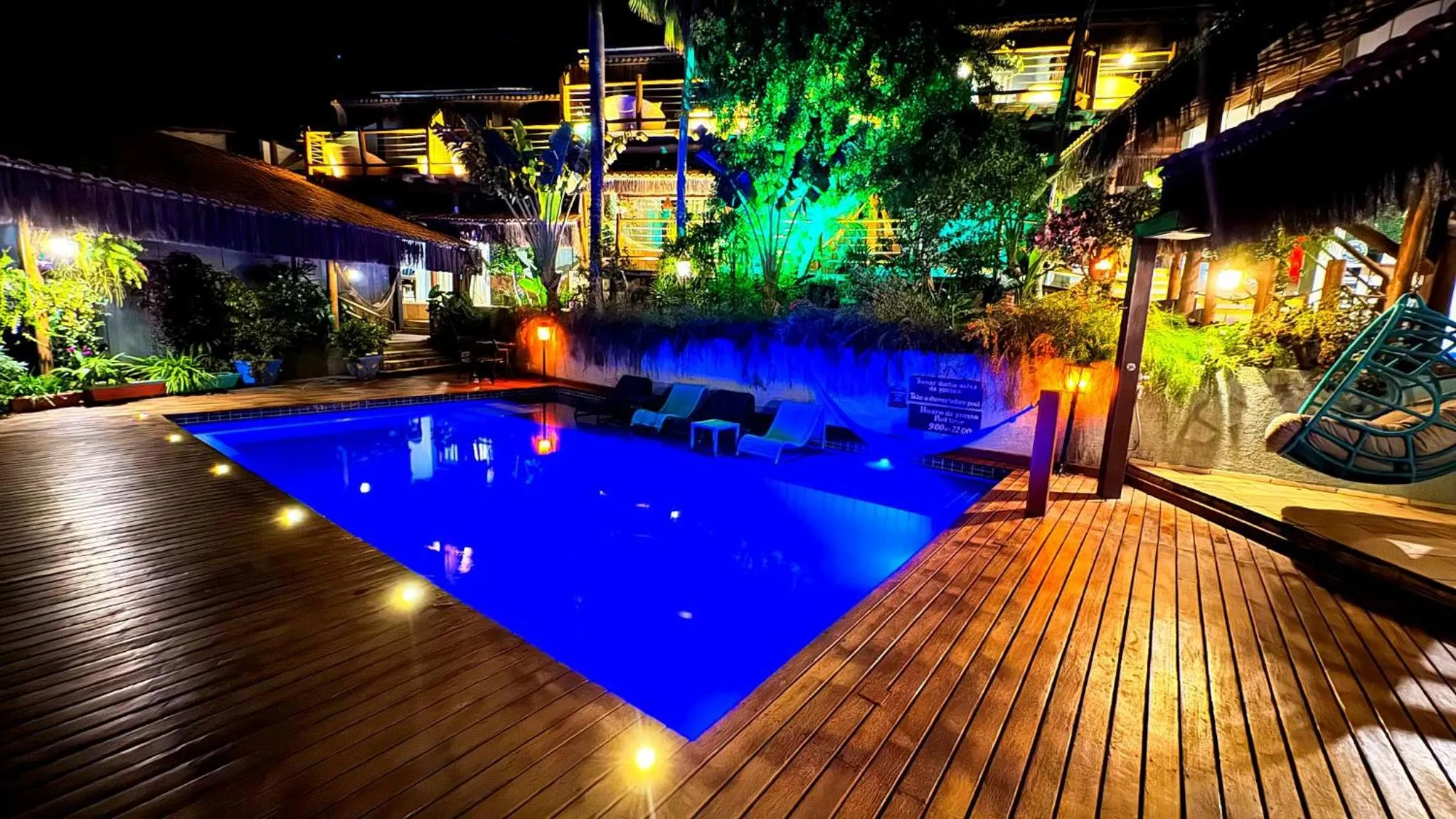 Pool view in Xamã Senses - Hotel Pousada