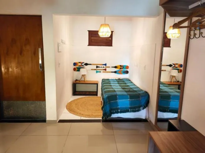 Bedroom, Bed in Xamã Senses - Hotel Pousada