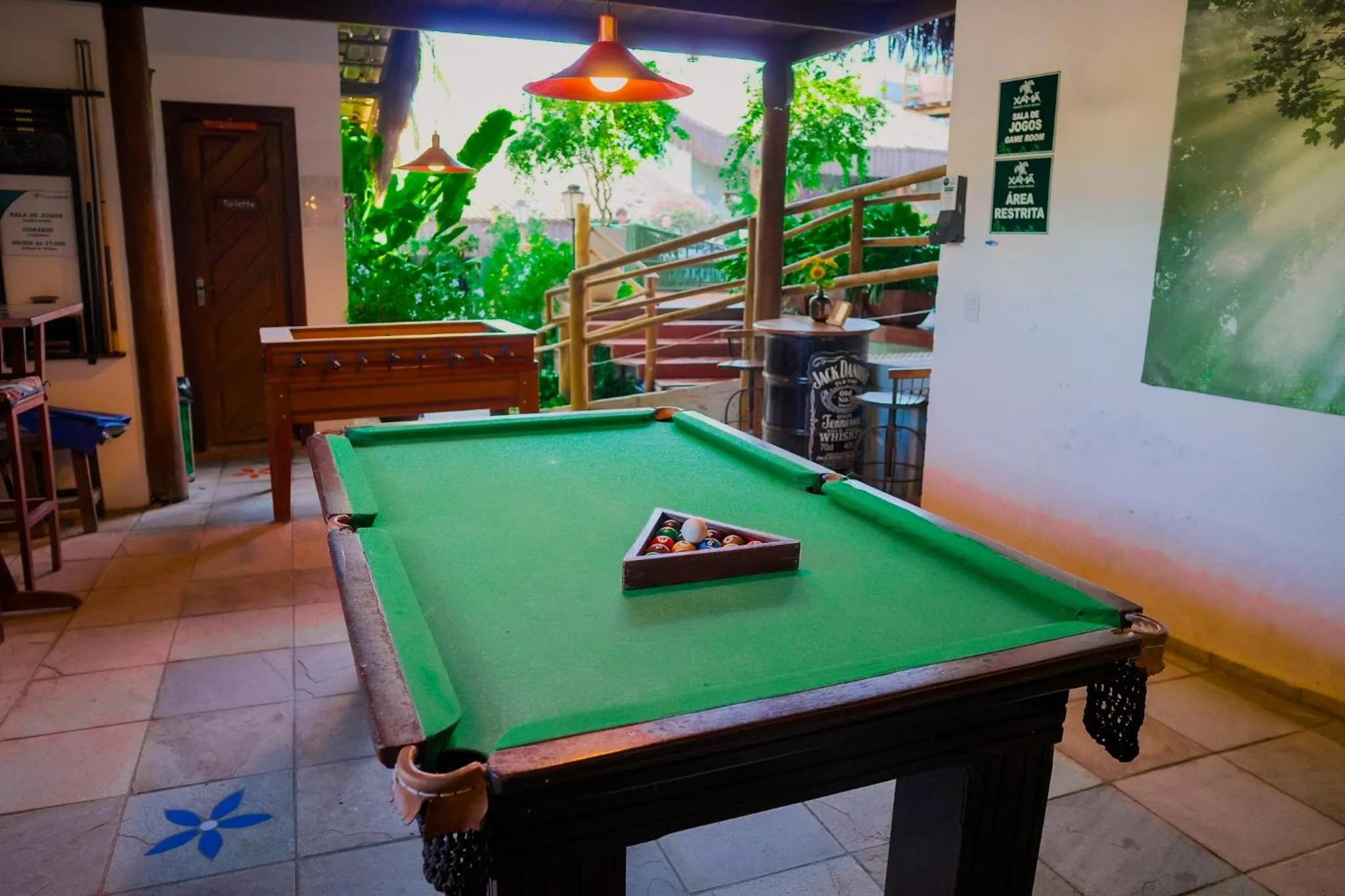 Billiard in Xamã Senses - Hotel Pousada