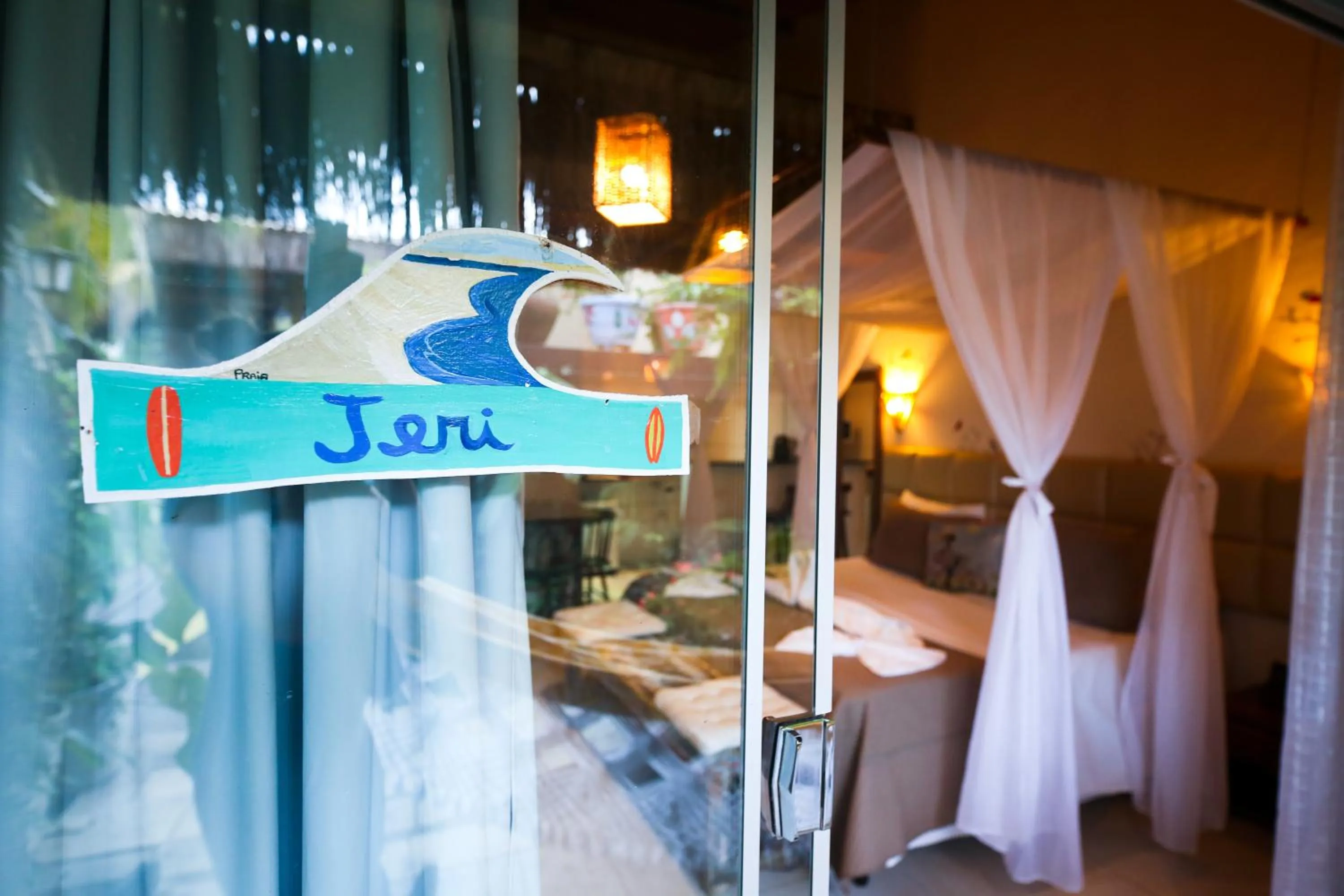 Balcony/Terrace, Bed in Xamã Senses - Hotel Pousada