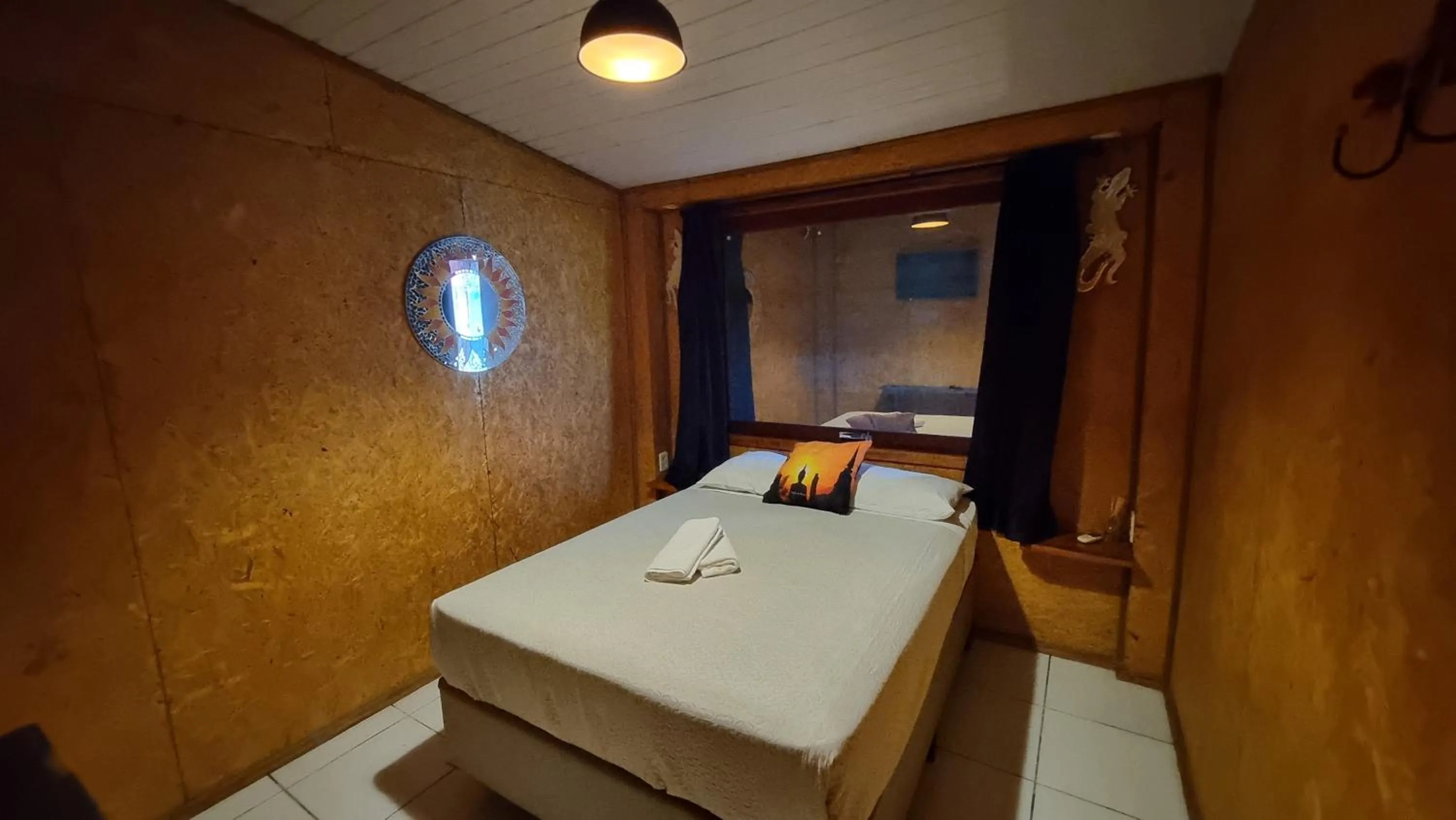 Bedroom, Bed in Arte da Tribo Hostel & Camping