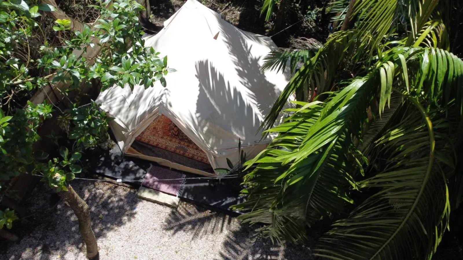 Bedroom in Arte da Tribo Hostel & Camping