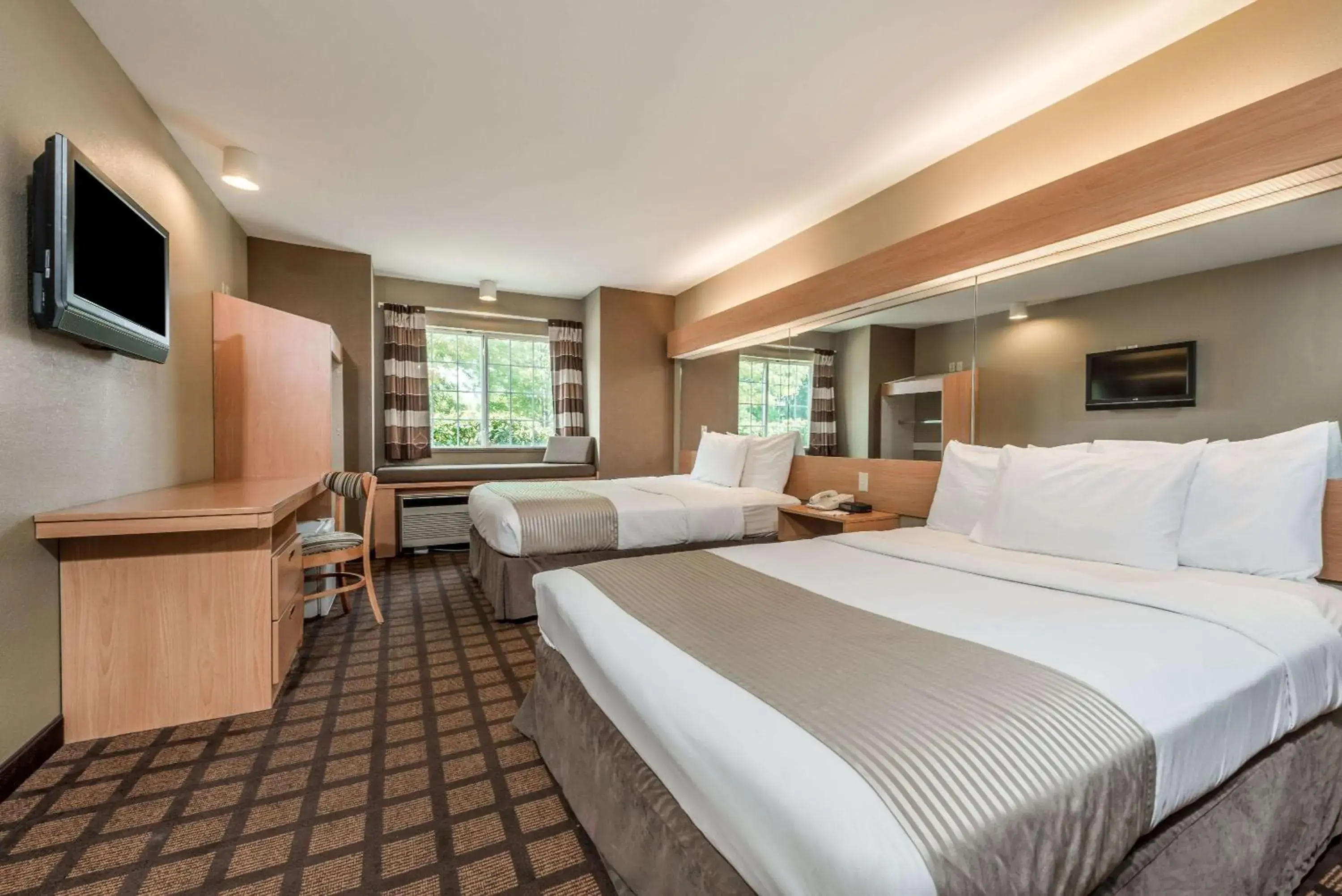 Deluxe Queen Room with Two Queen Beds - Disability Access - Non-Smoking in Microtel Inn & Suites by Wyndham West Chester Deluxe Queen Room with Two Queen Beds - Disability Access - Non-Smoking in Microtel Inn & Suites by Wyndham West Chester