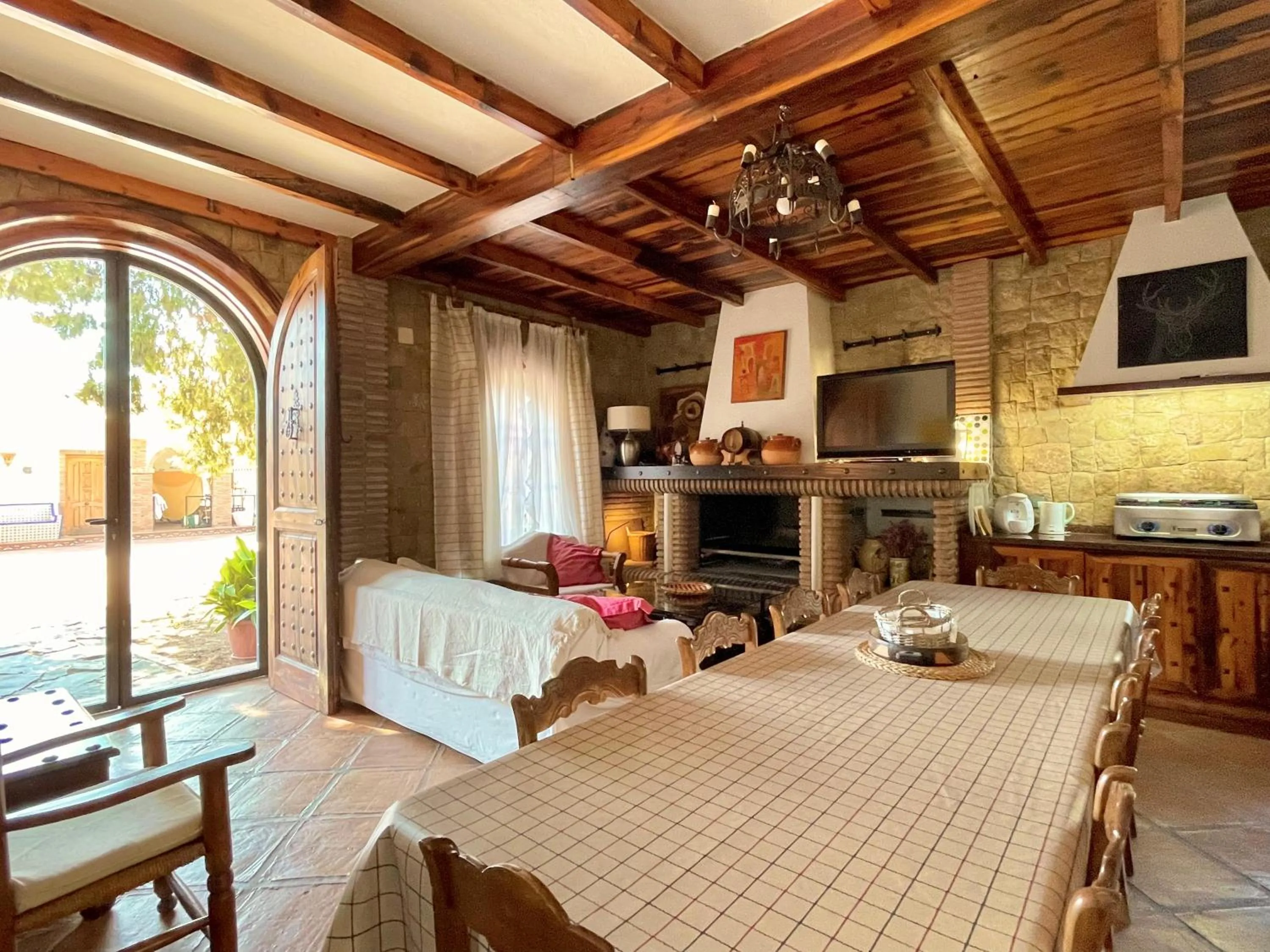 Living room in Alojamiento con Encanto en Málaga