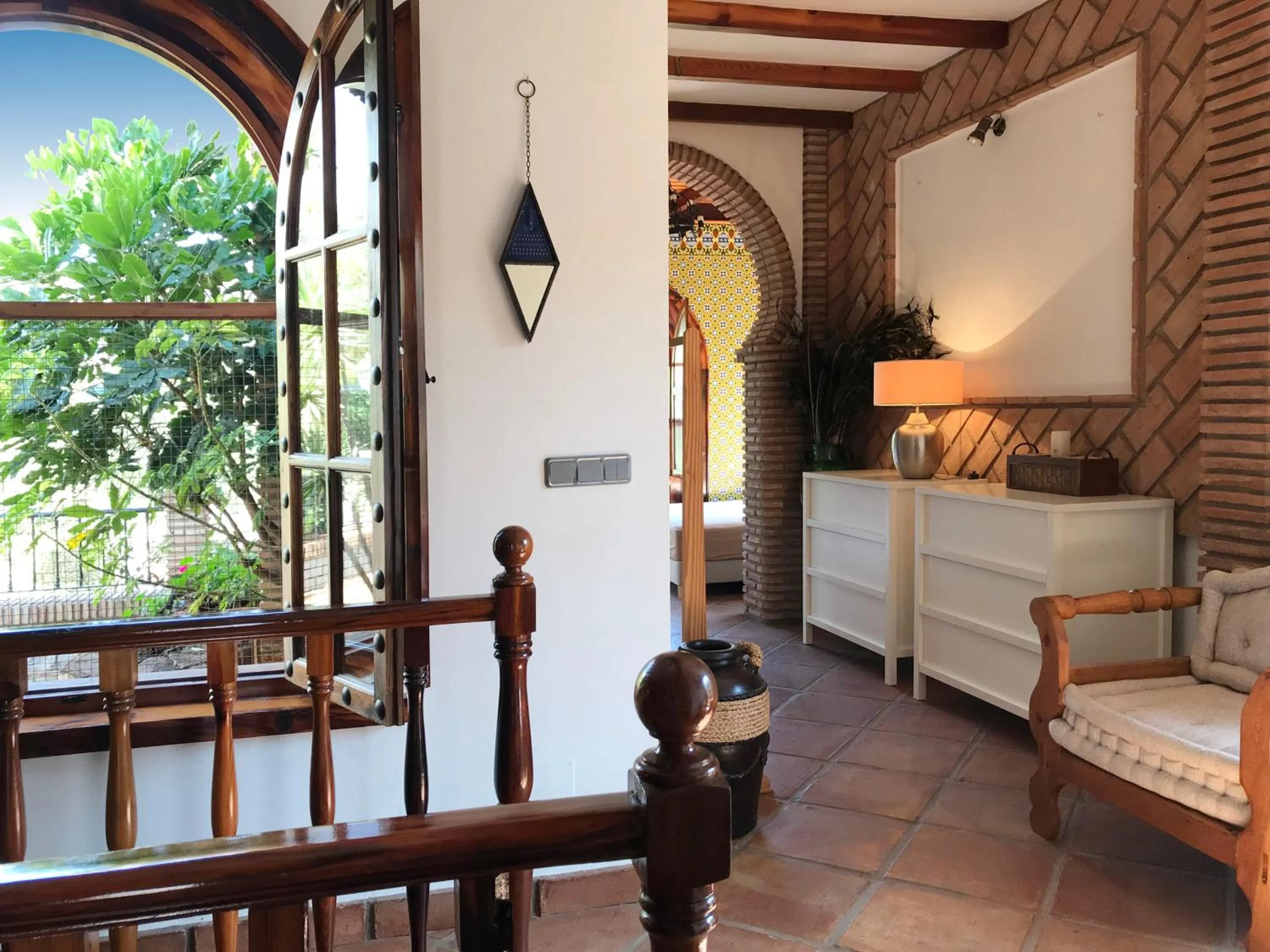 Living room in Alojamiento con Encanto en Málaga