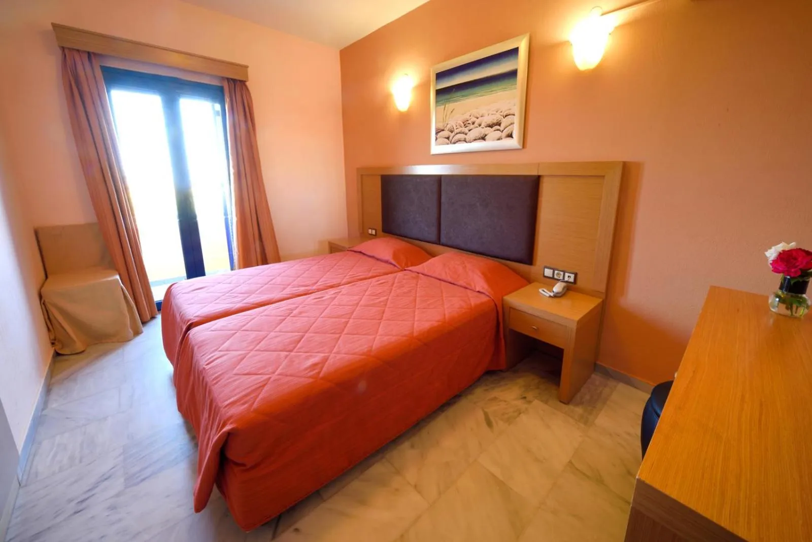 Bed in Hotel Palazzo