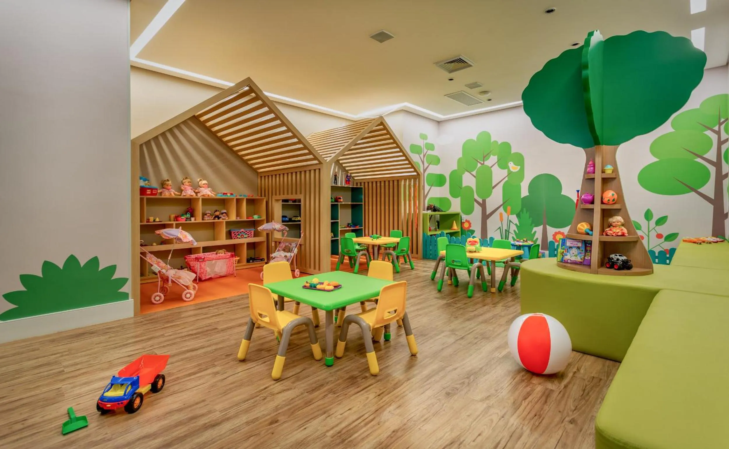 Children play ground in Wyndham Gramado Termas Resort & Spa