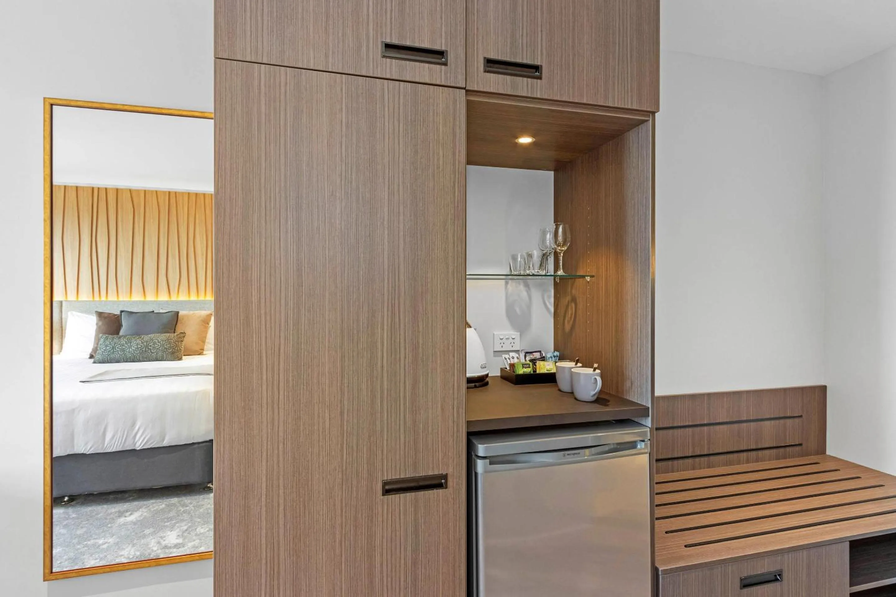 Bedroom, Bed in Hotel Elms Christchurch, an Ascend Collection Hotel