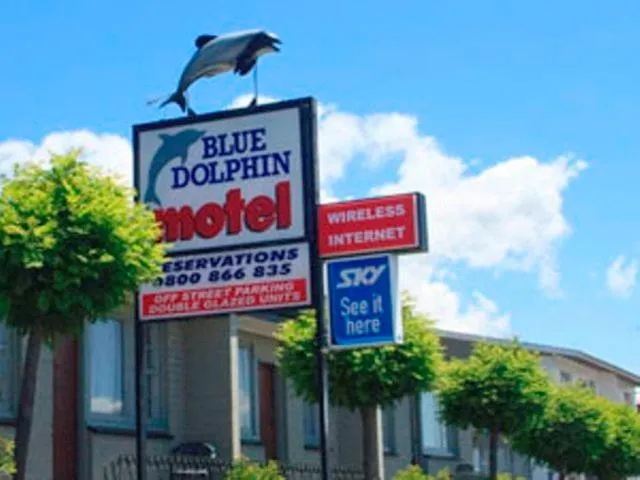 Property logo or sign in Blue Dolphin Motel