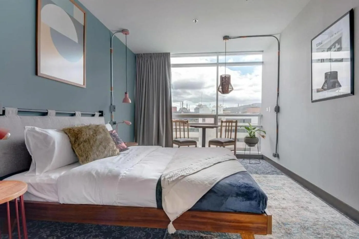 Bed in Selina Parque 93 Bogota