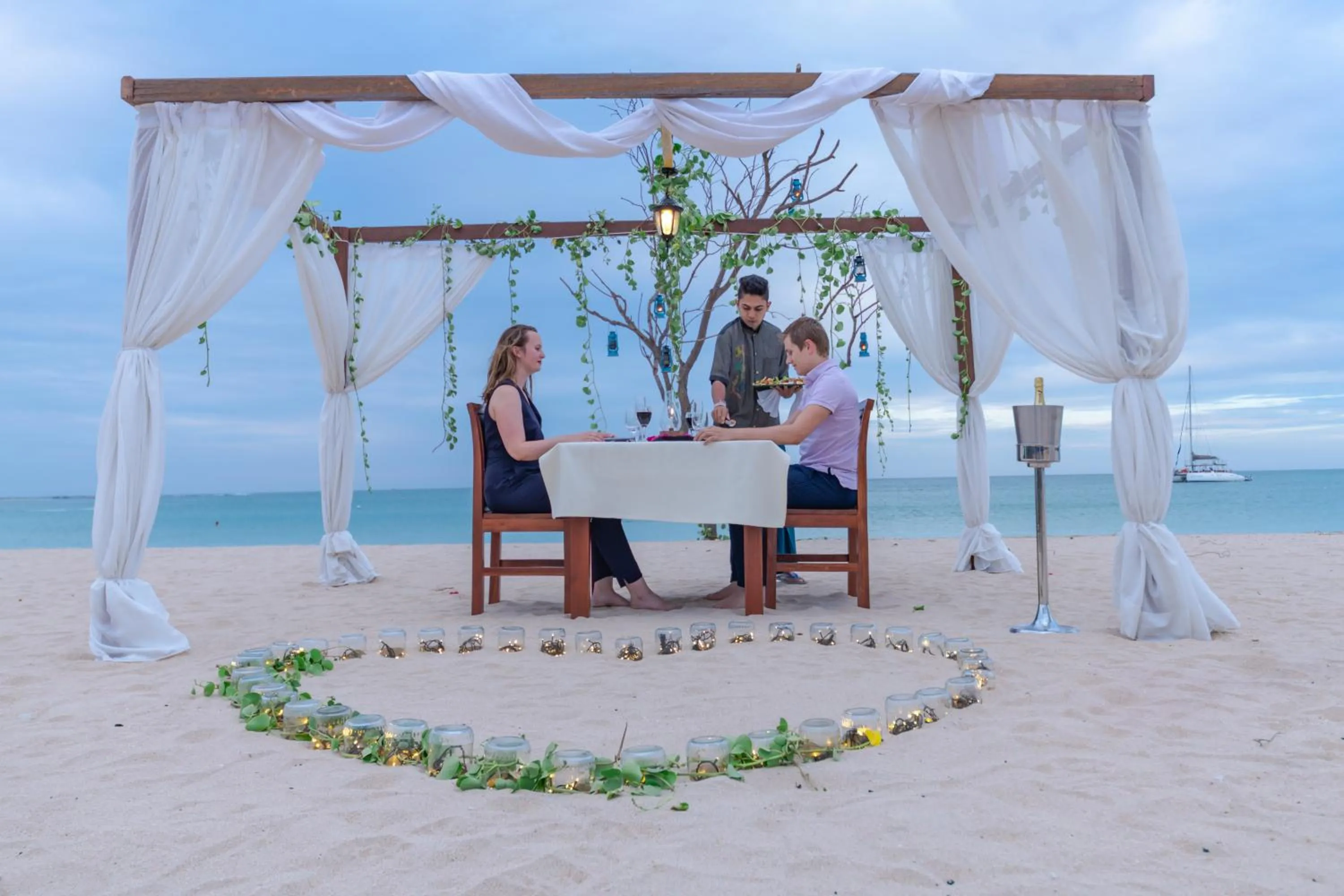 Beach in Amethyst Resort Passikudah