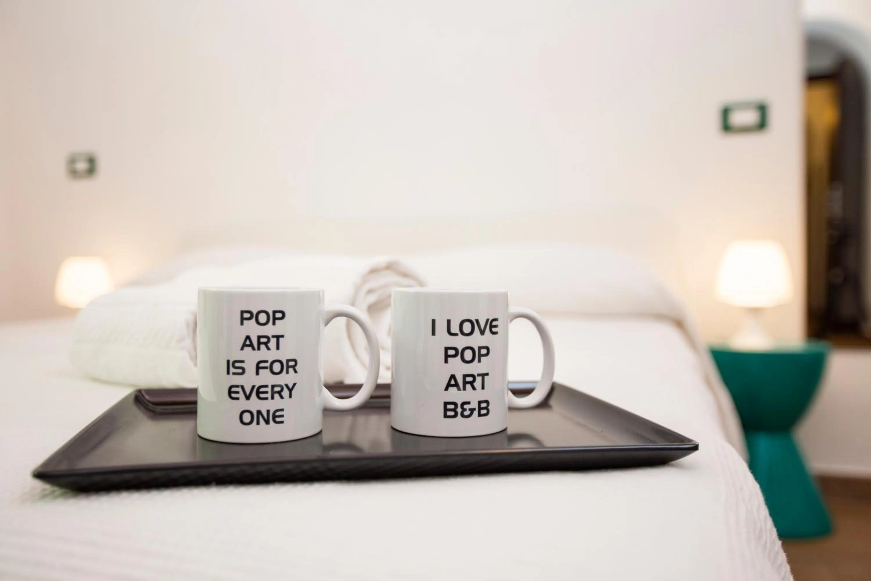 Decorative detail in POP Art B&B