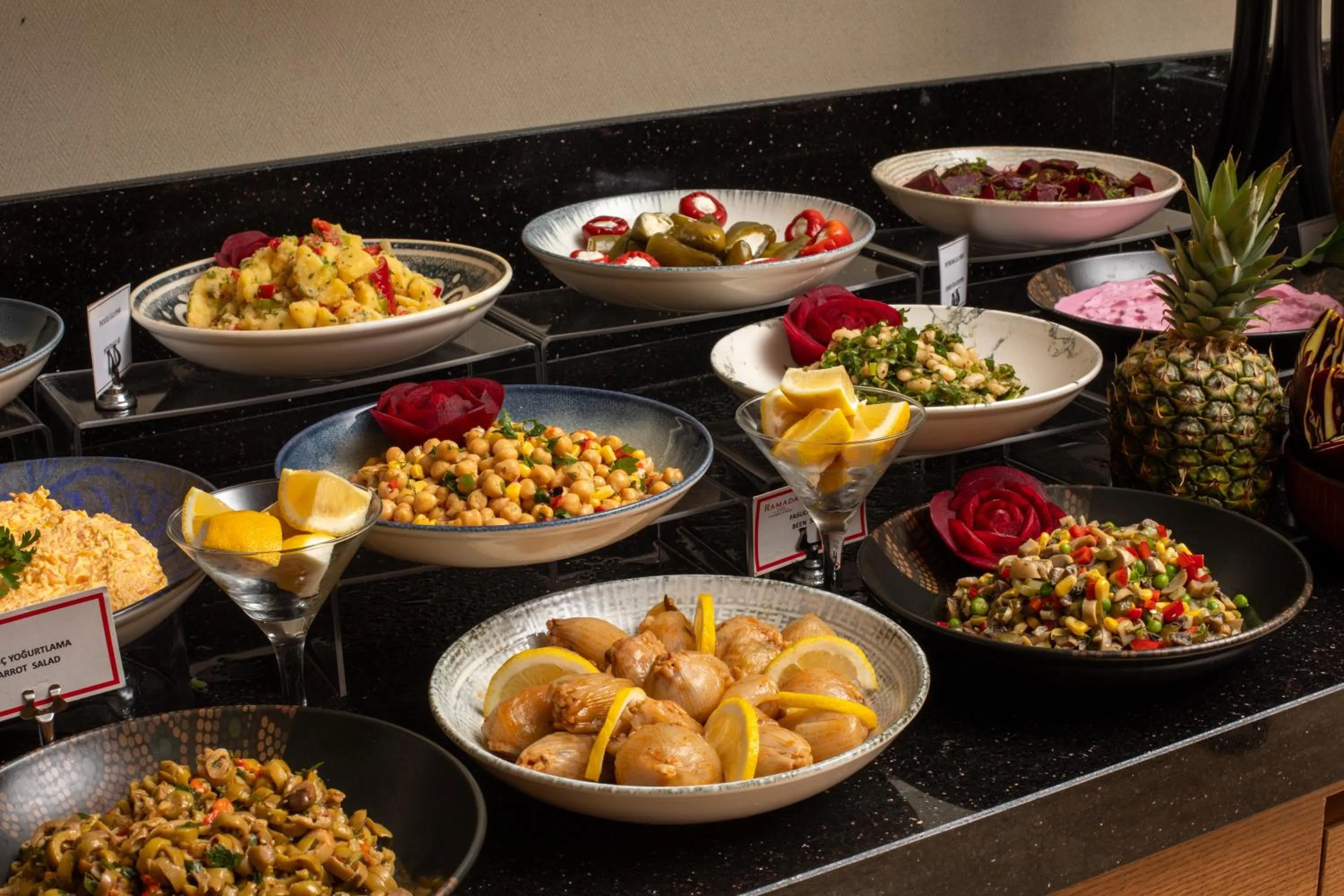 Food and drinks in Ramada Plaza by Wyndham Istanbul Atakoy