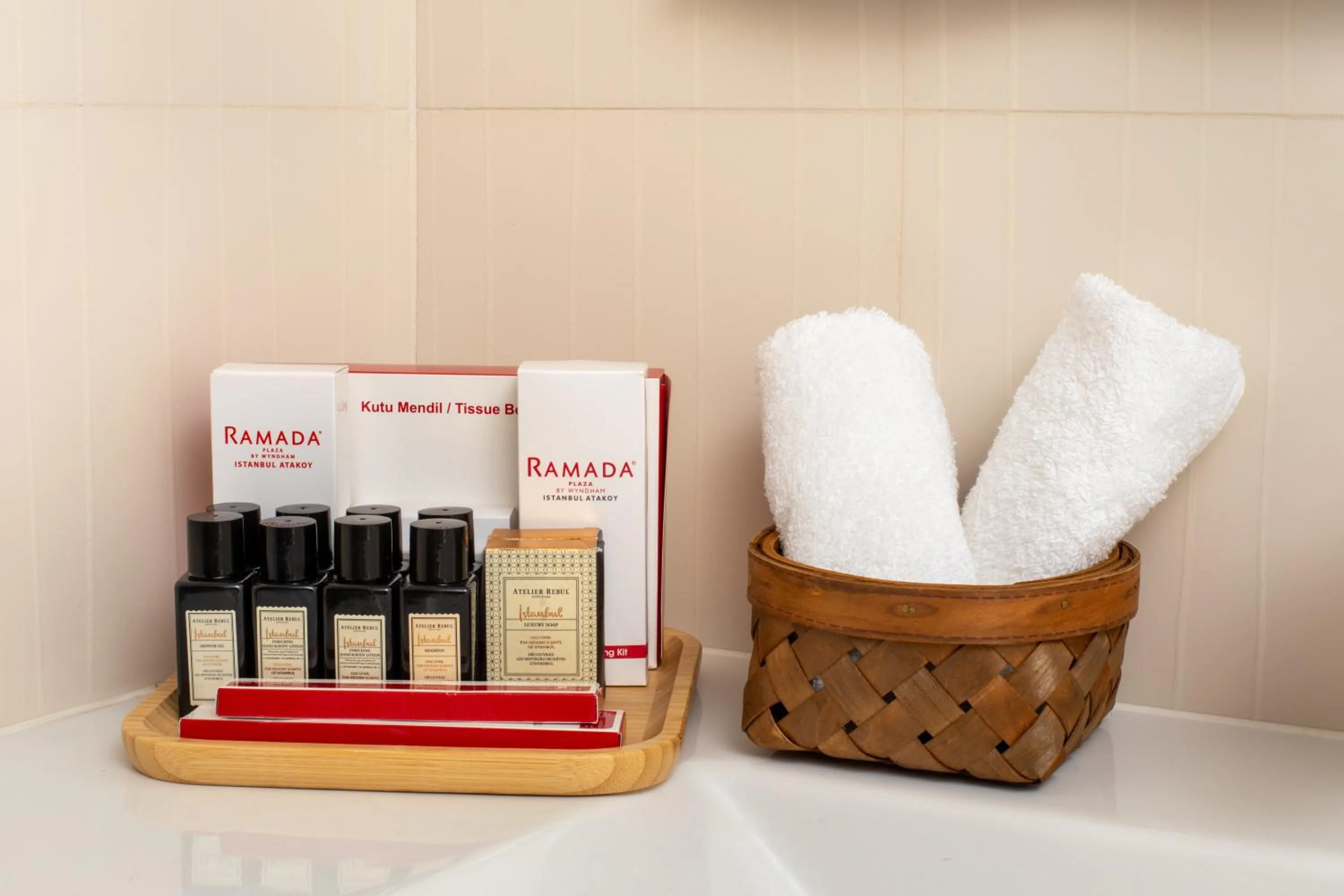 Bathroom in Ramada Plaza by Wyndham Istanbul Atakoy