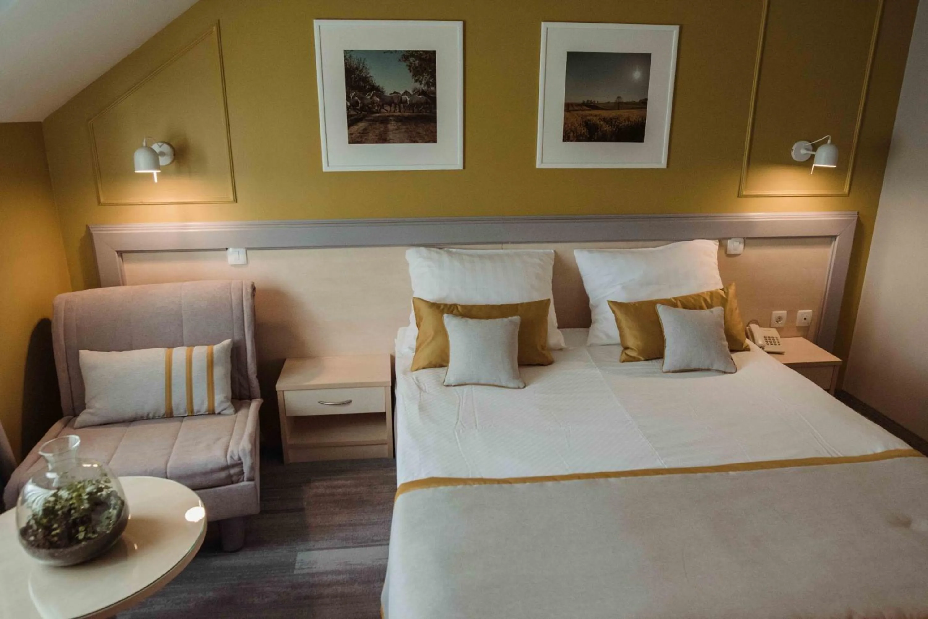 Bed in Hotel Đakovo