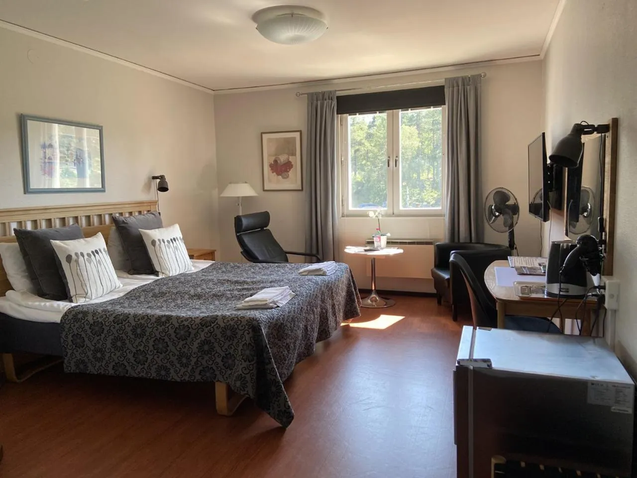 Bed in Värdshuset Glada Hudik