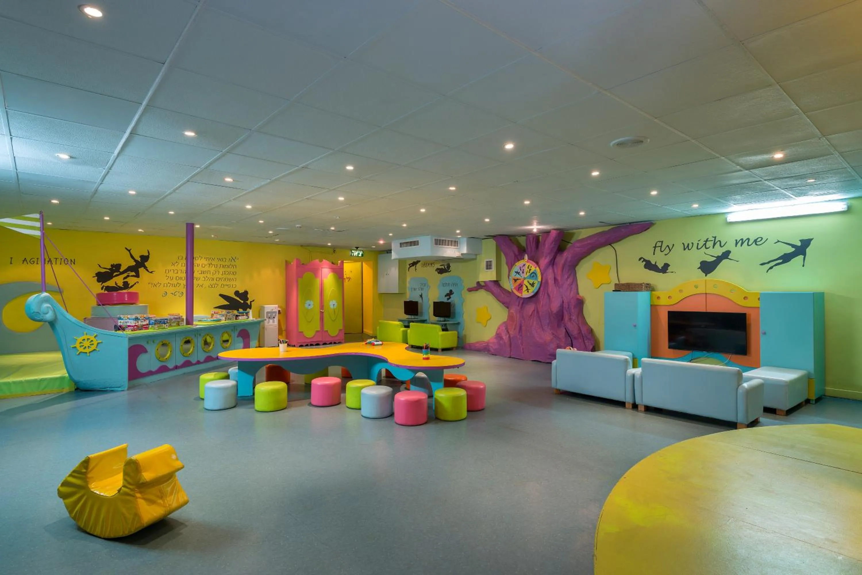 Kids's club in Riviera by Isrotel Collection