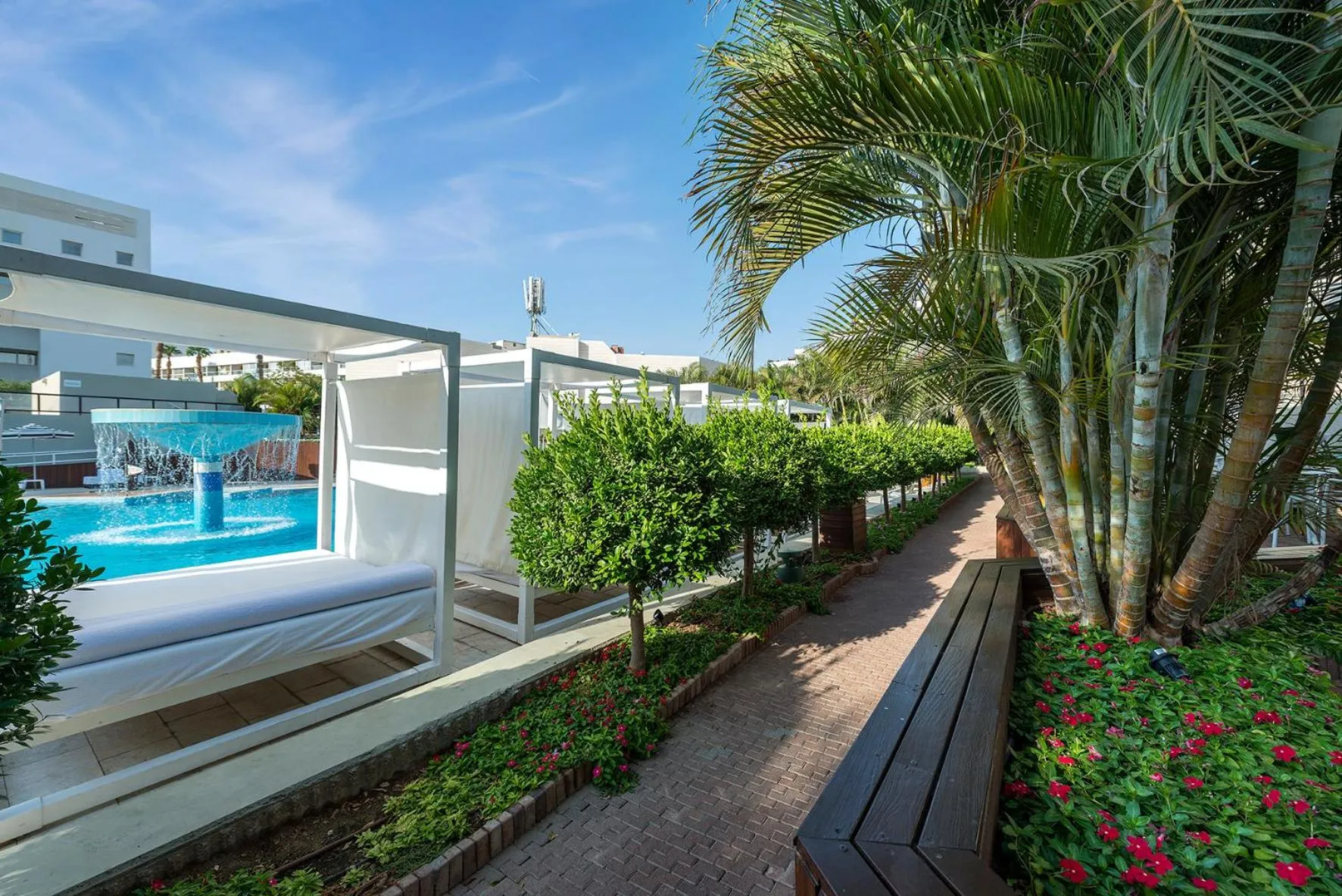 Garden view in Riviera by Isrotel Collection