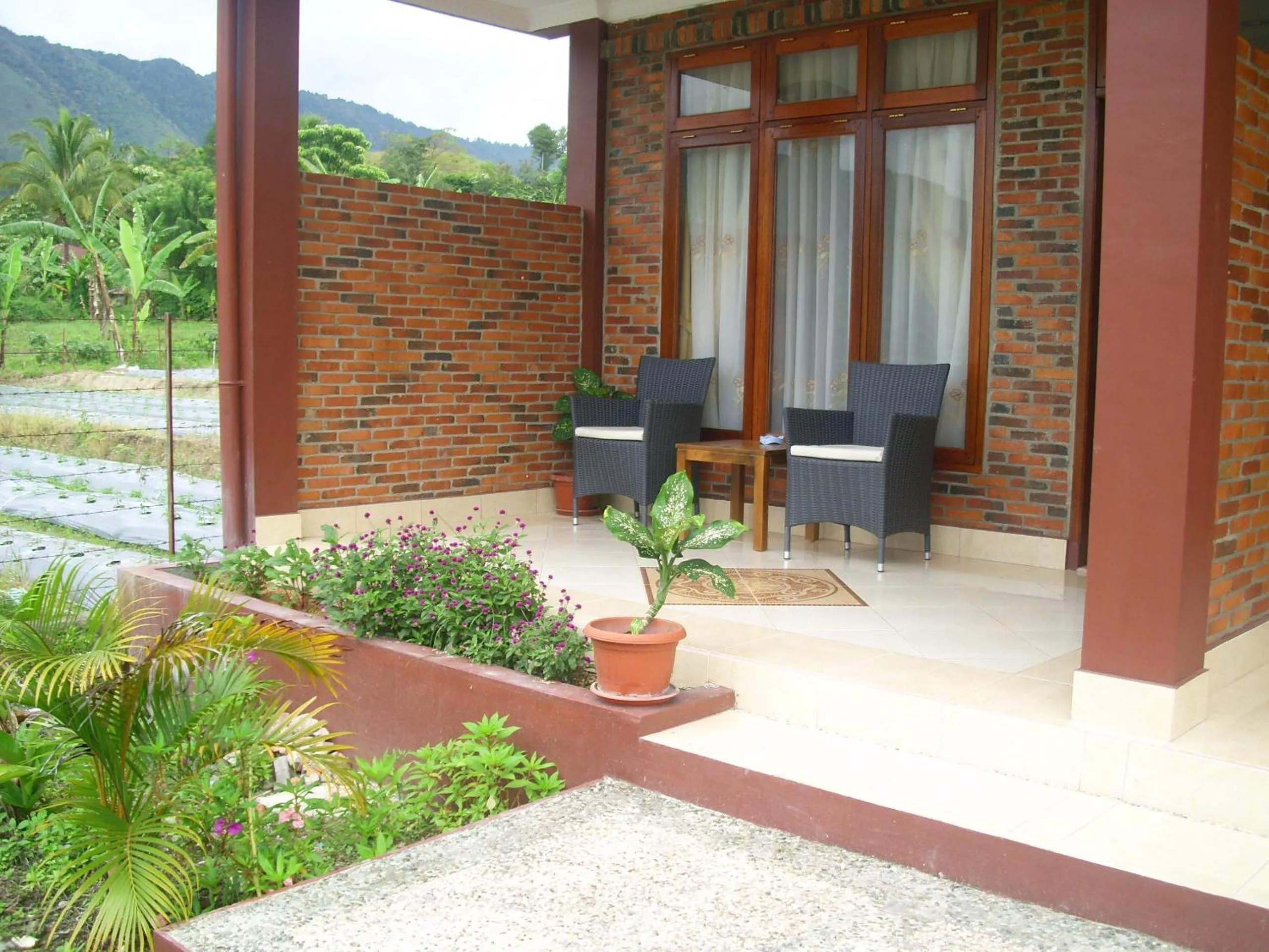 Balcony/Terrace in Toba Village Inn