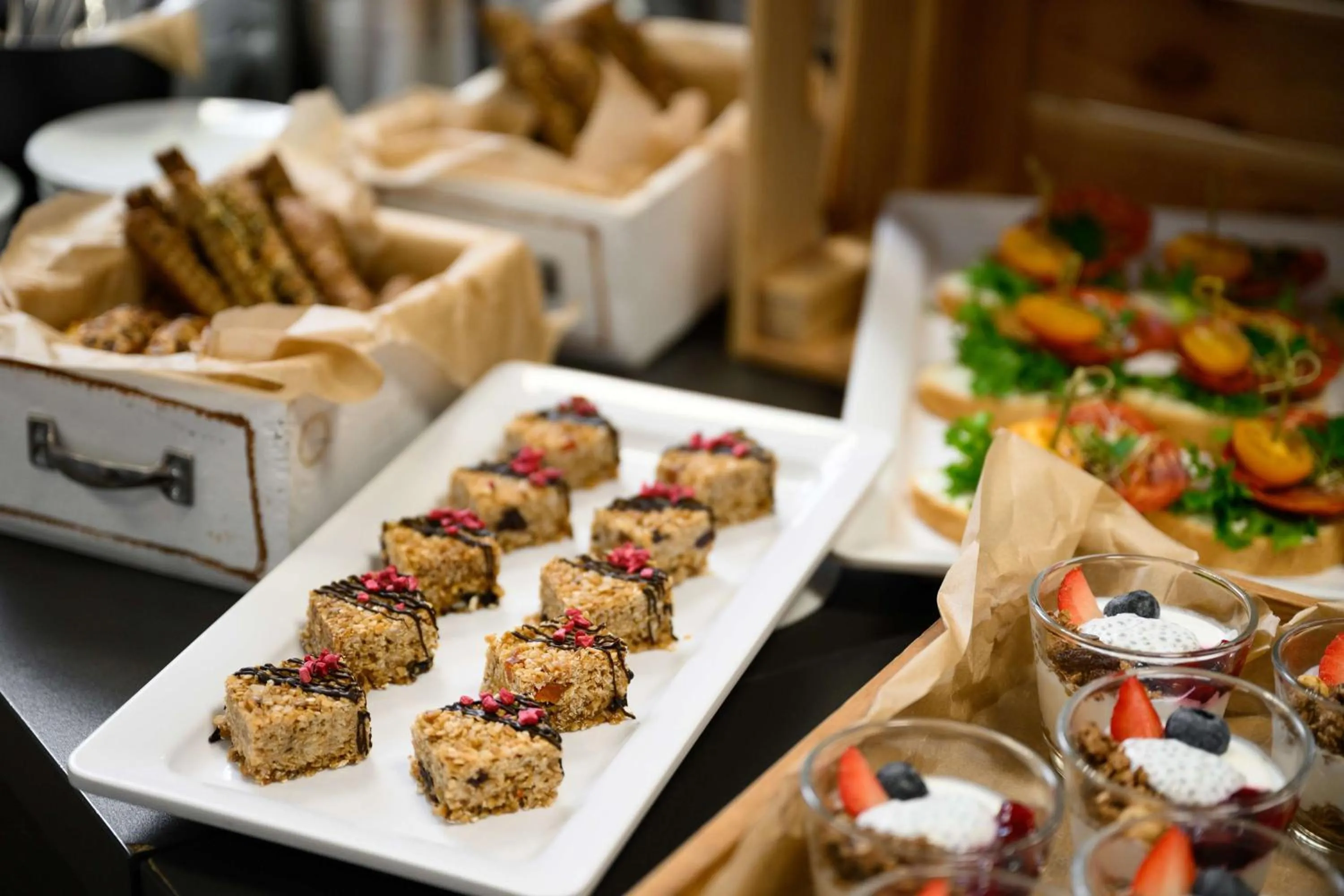 Food and drinks in Park Inn By Radisson Budapest