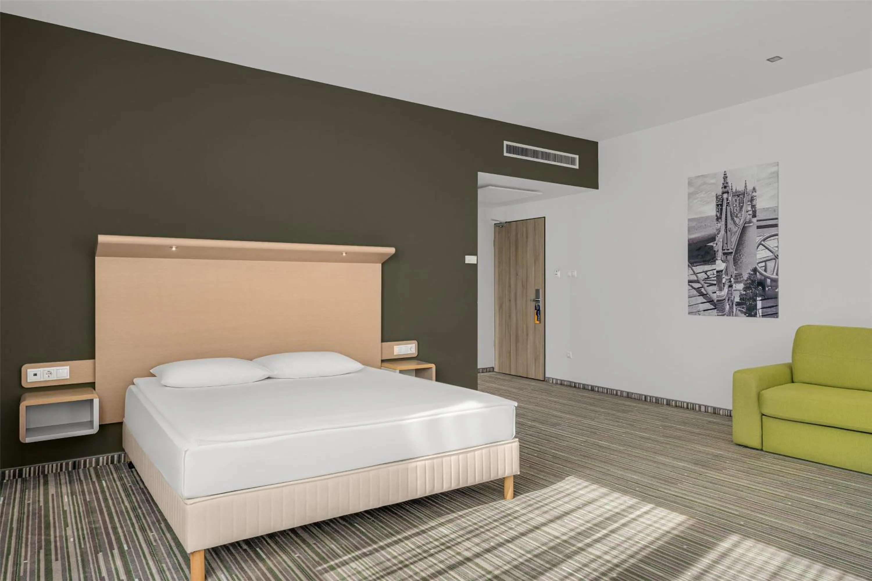 Bedroom, Bed in Park Inn By Radisson Budapest