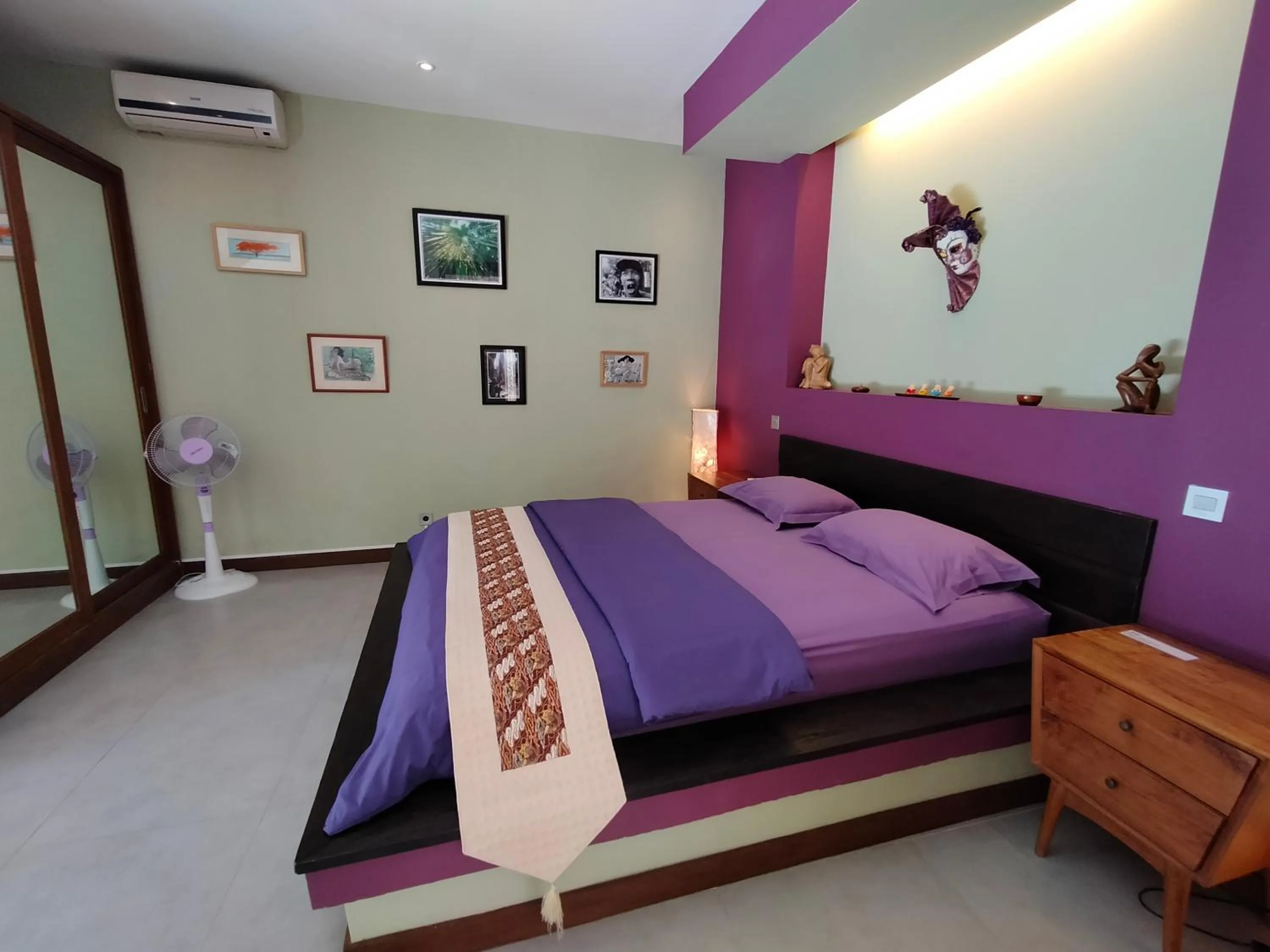 View (from property/room), Bed in Villa Pilou Boutique Hotel