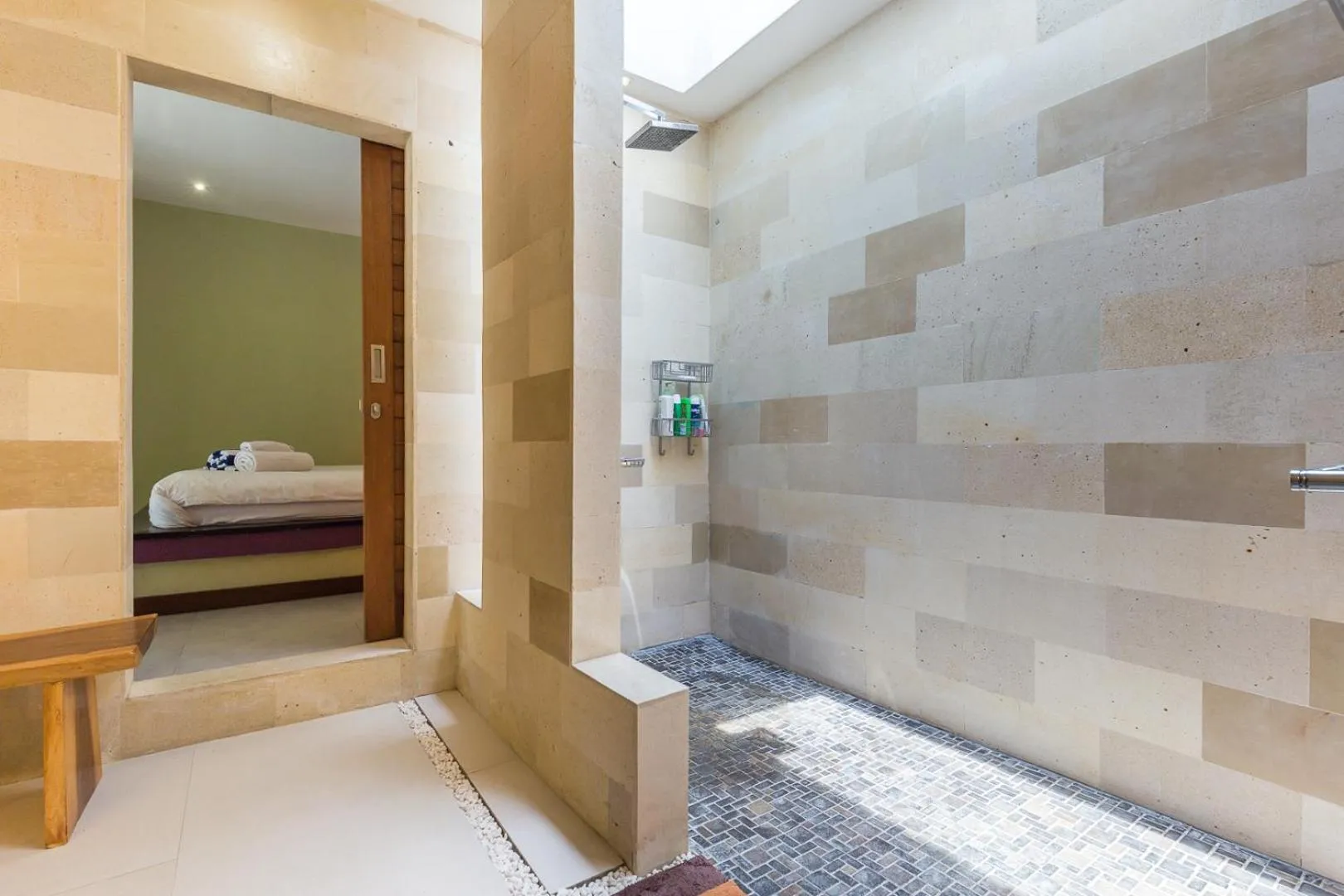 Bed in Villa Pilou Boutique Hotel