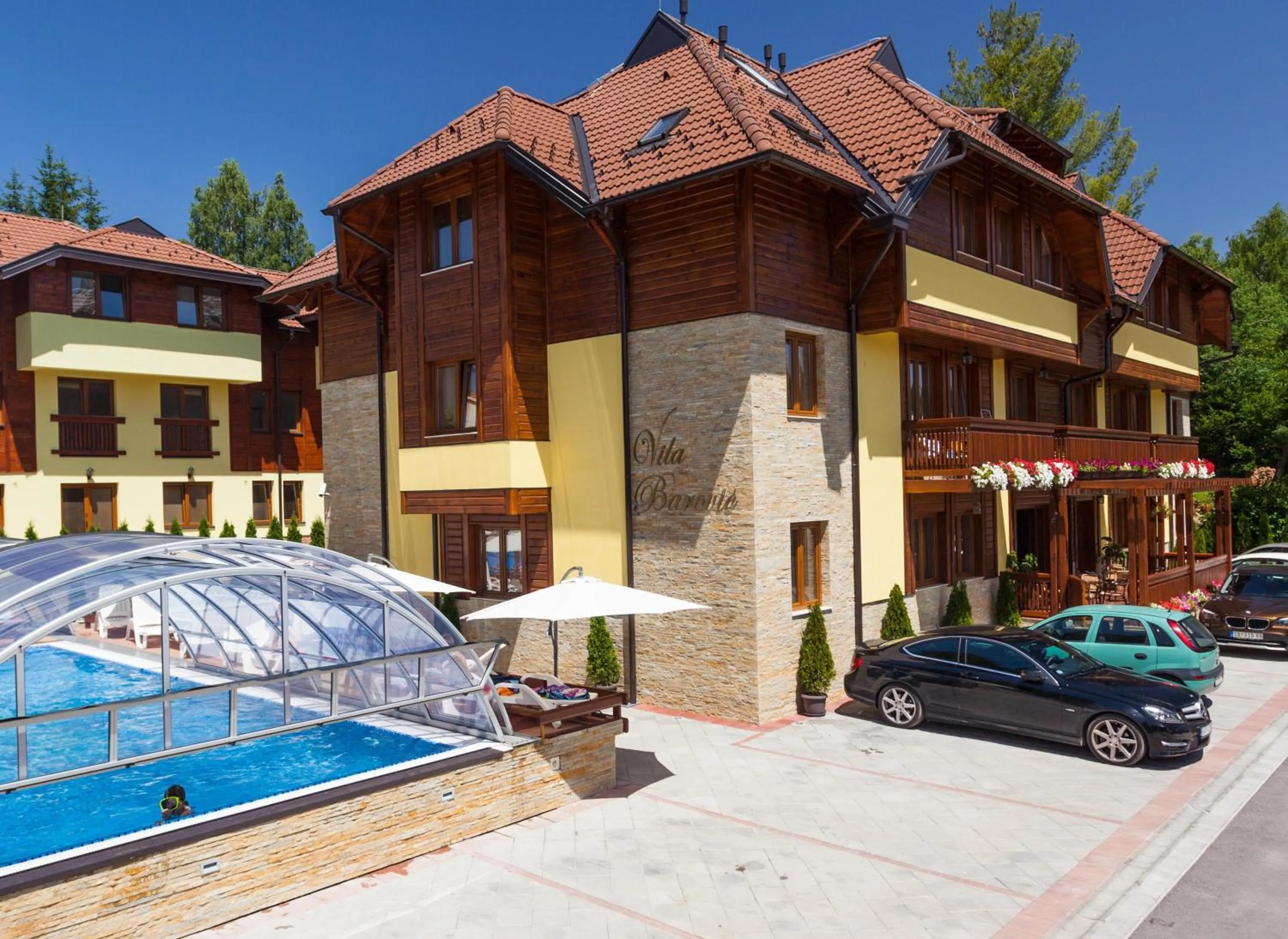 Property building in Vila Barović and Spa