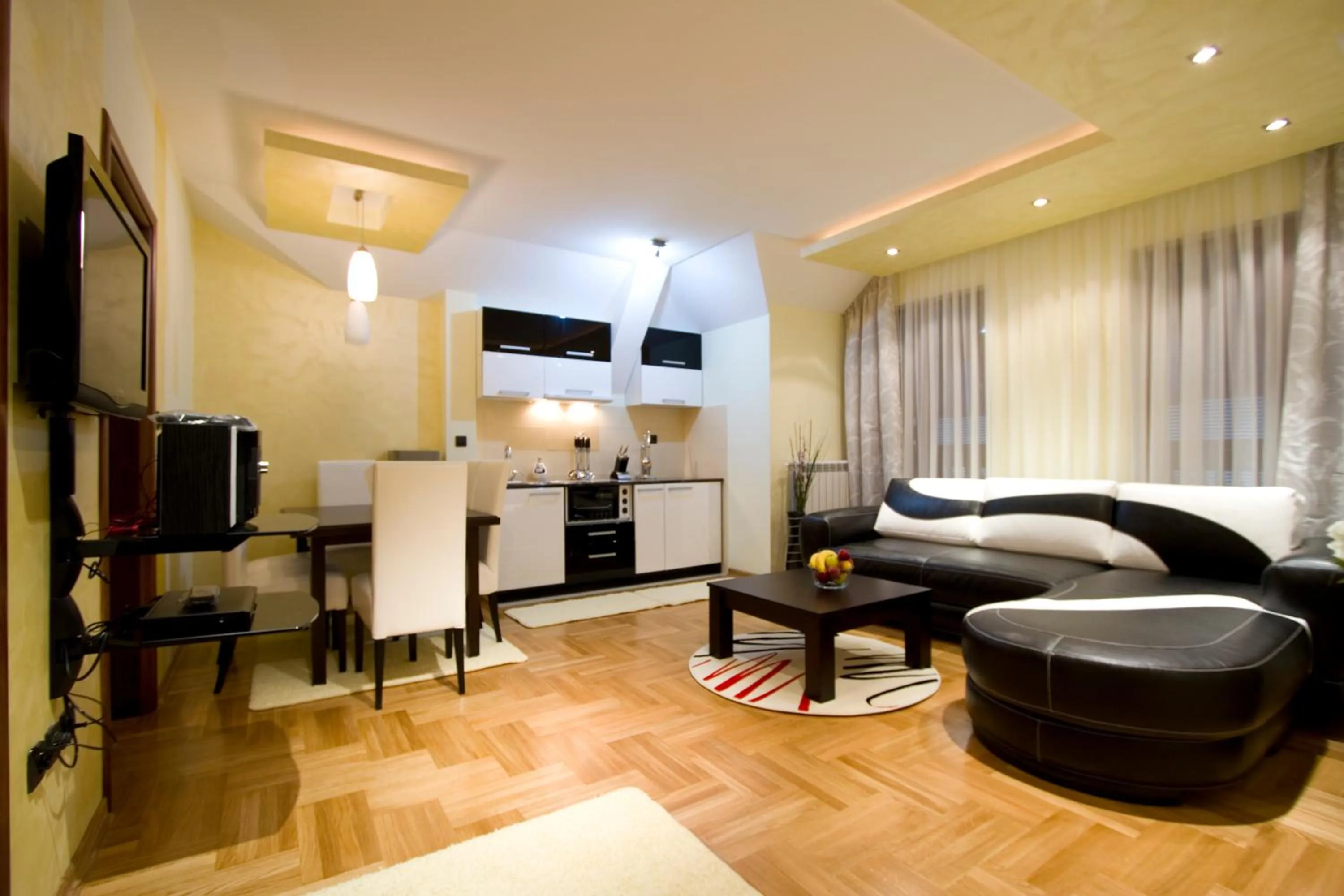 Living room, Bed in Vila Barović and Spa