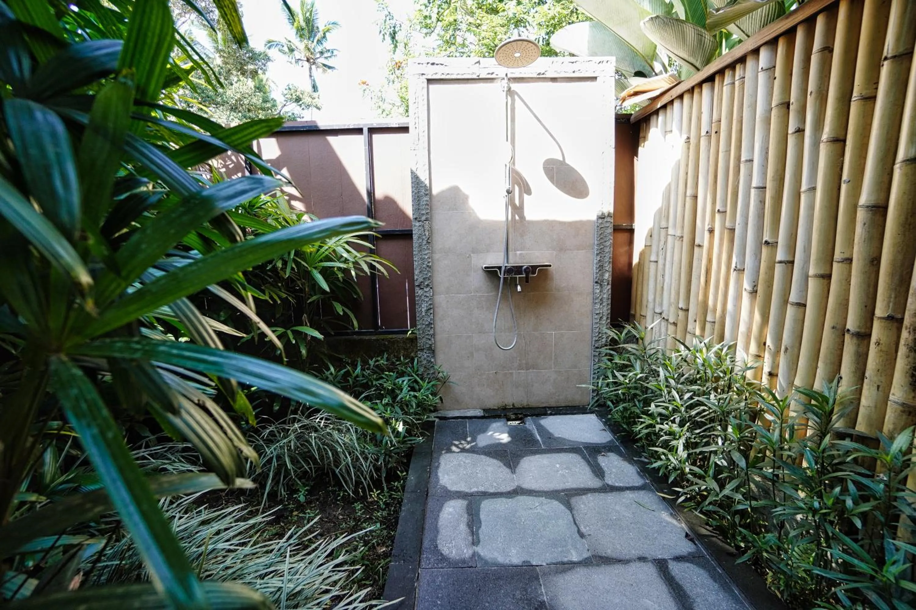 Shower in Adil Villa & Resort