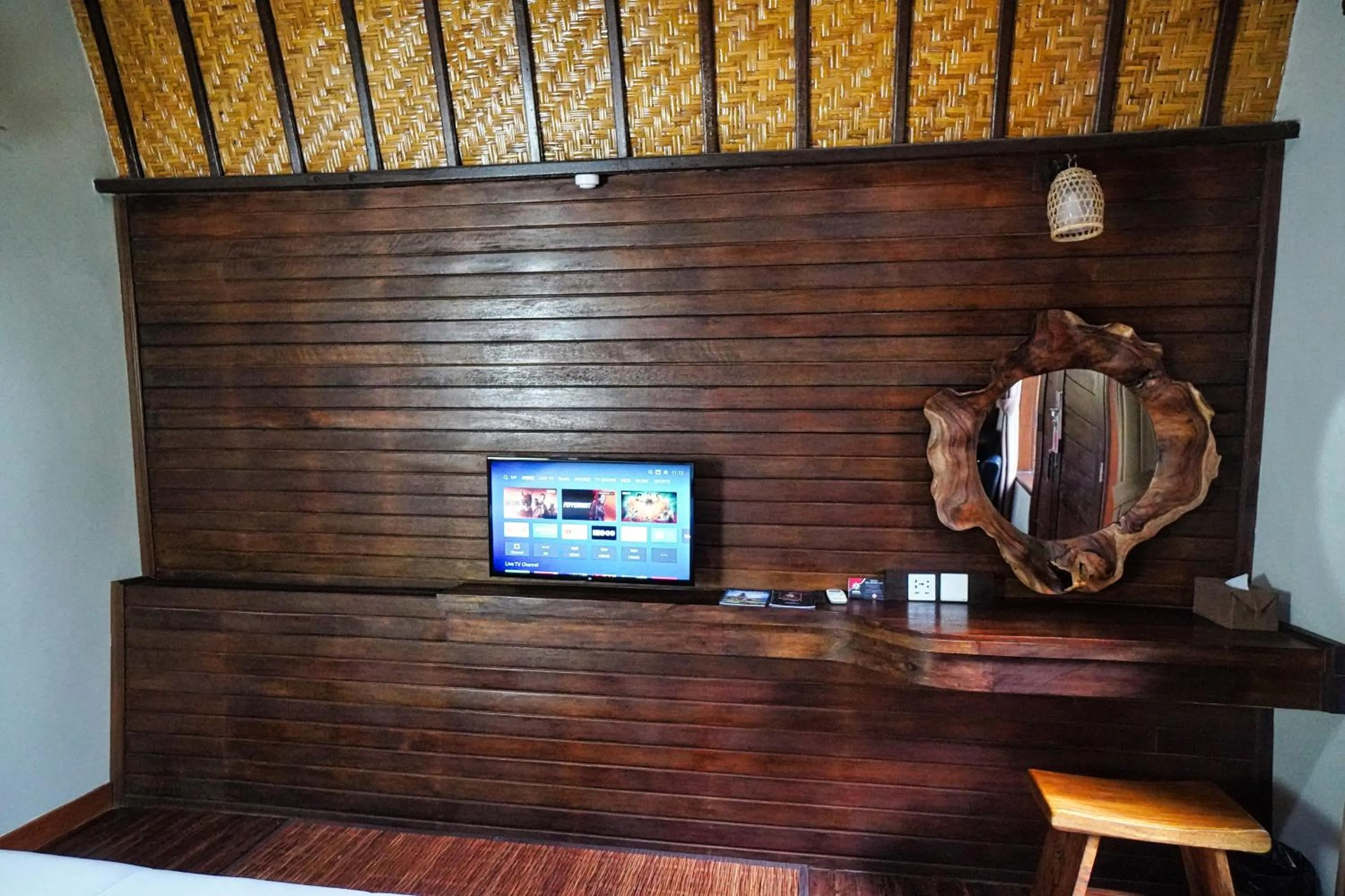 Bed in Adil Villa & Resort