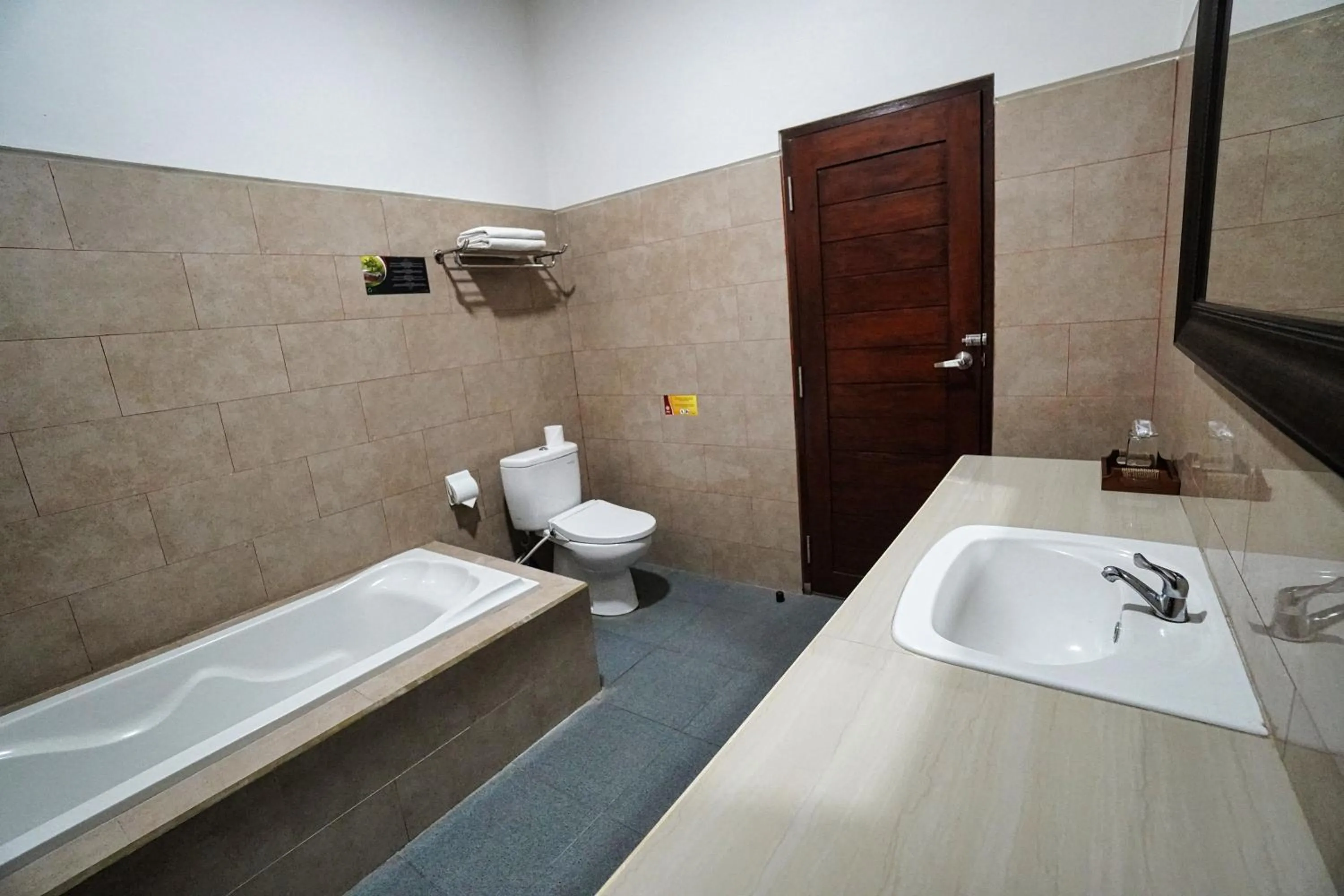 Toilet in Adil Villa & Resort