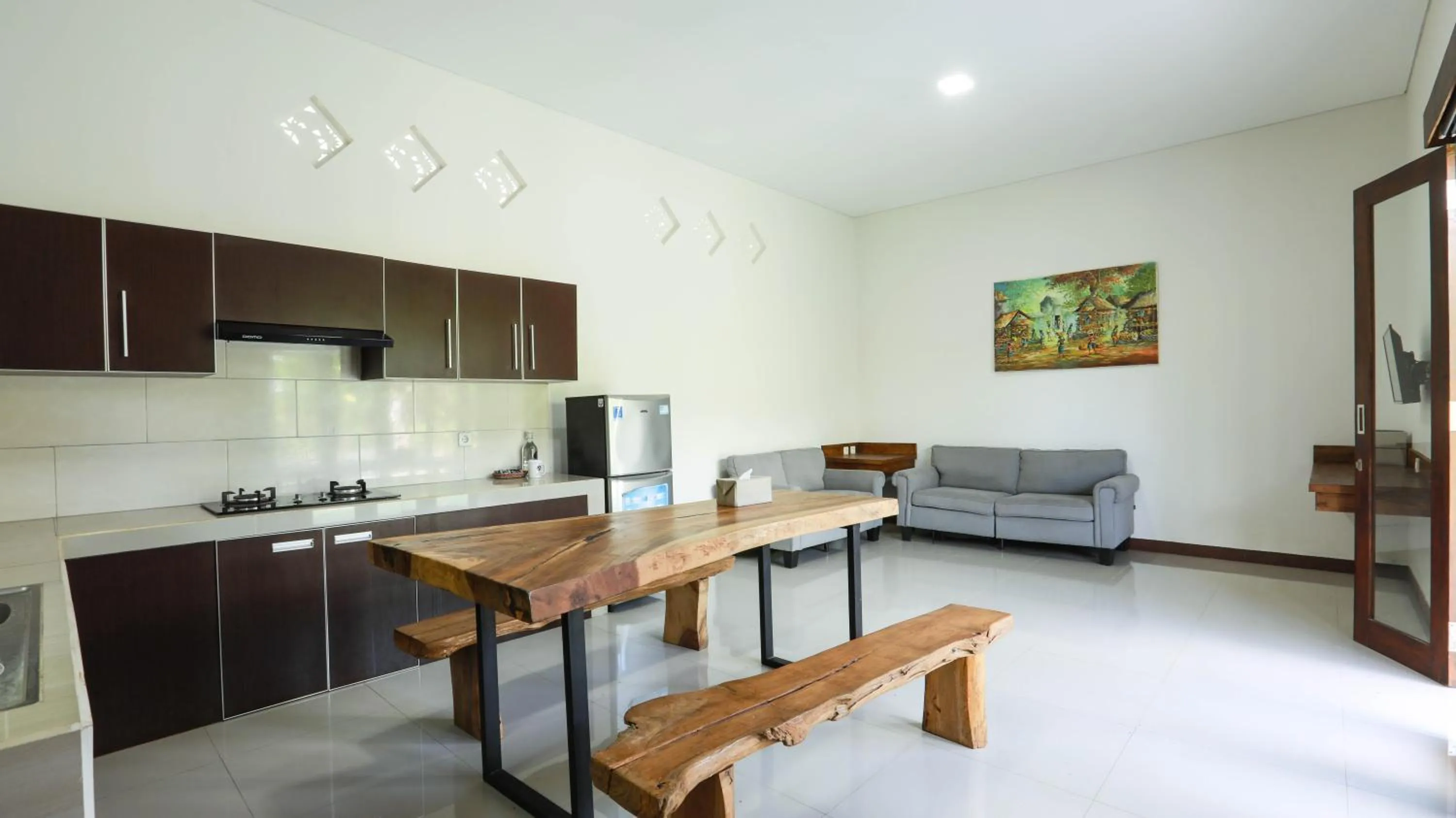 kitchen in Adil Villa & Resort