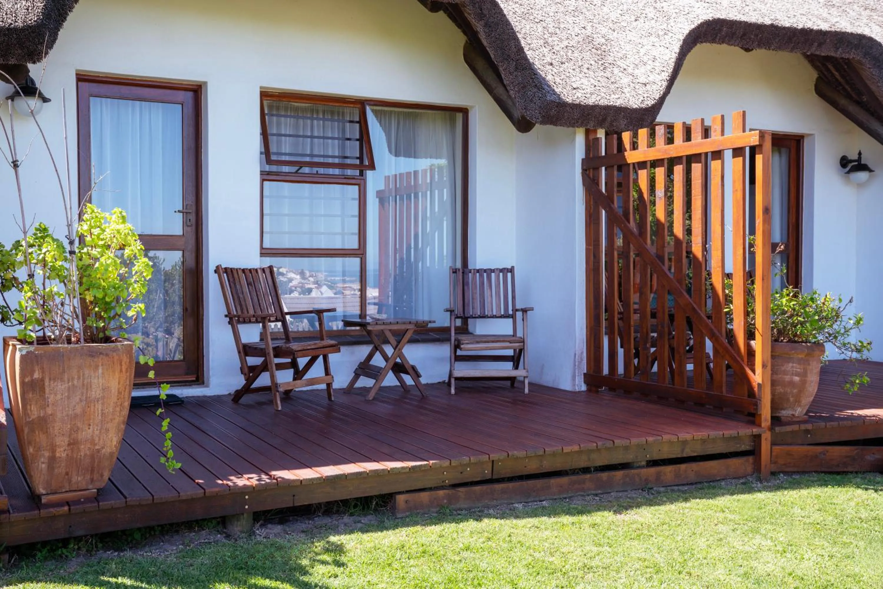 Patio in Cycads on Sea Guest House