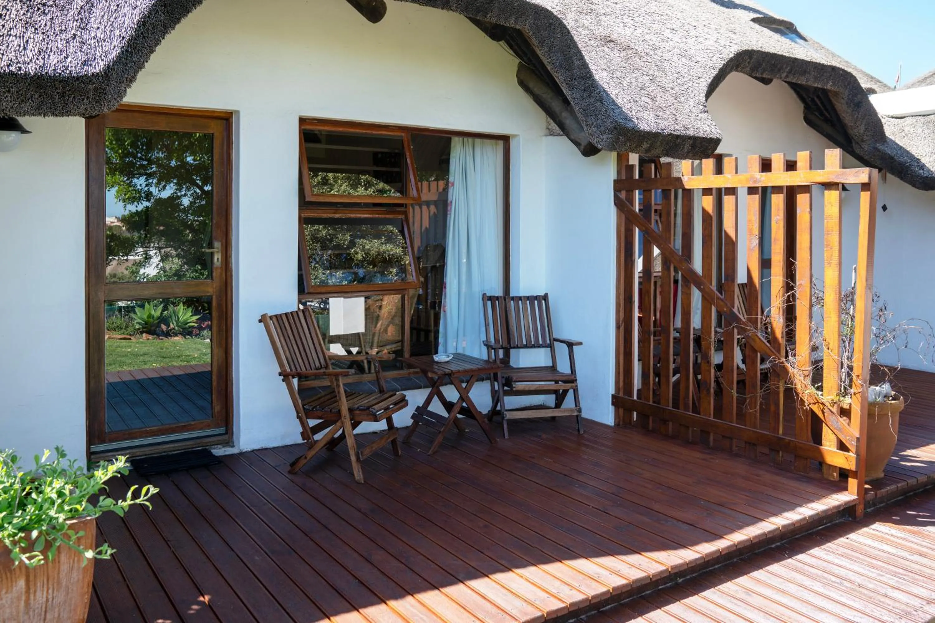 Patio in Cycads on Sea Guest House