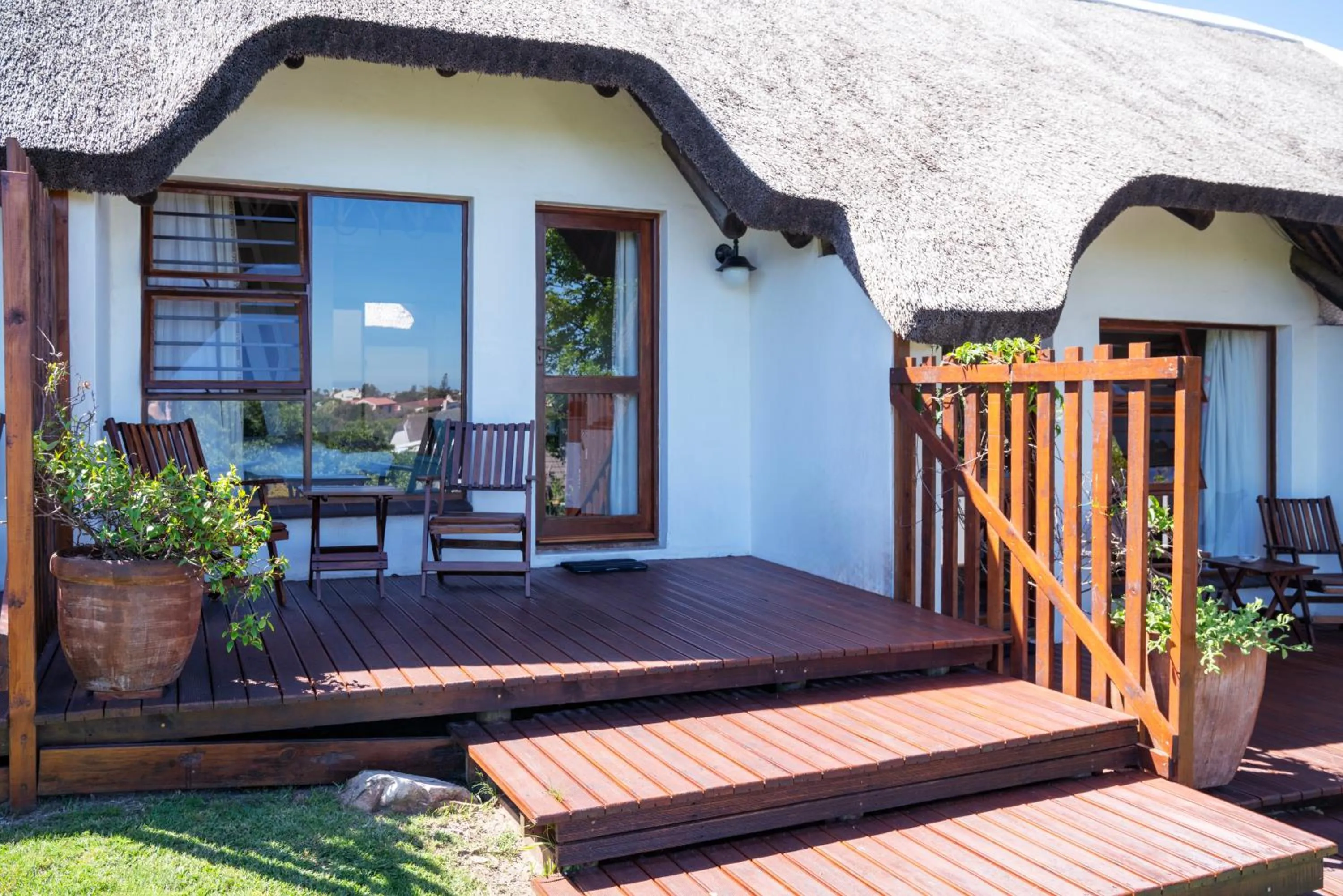 Patio in Cycads on Sea Guest House