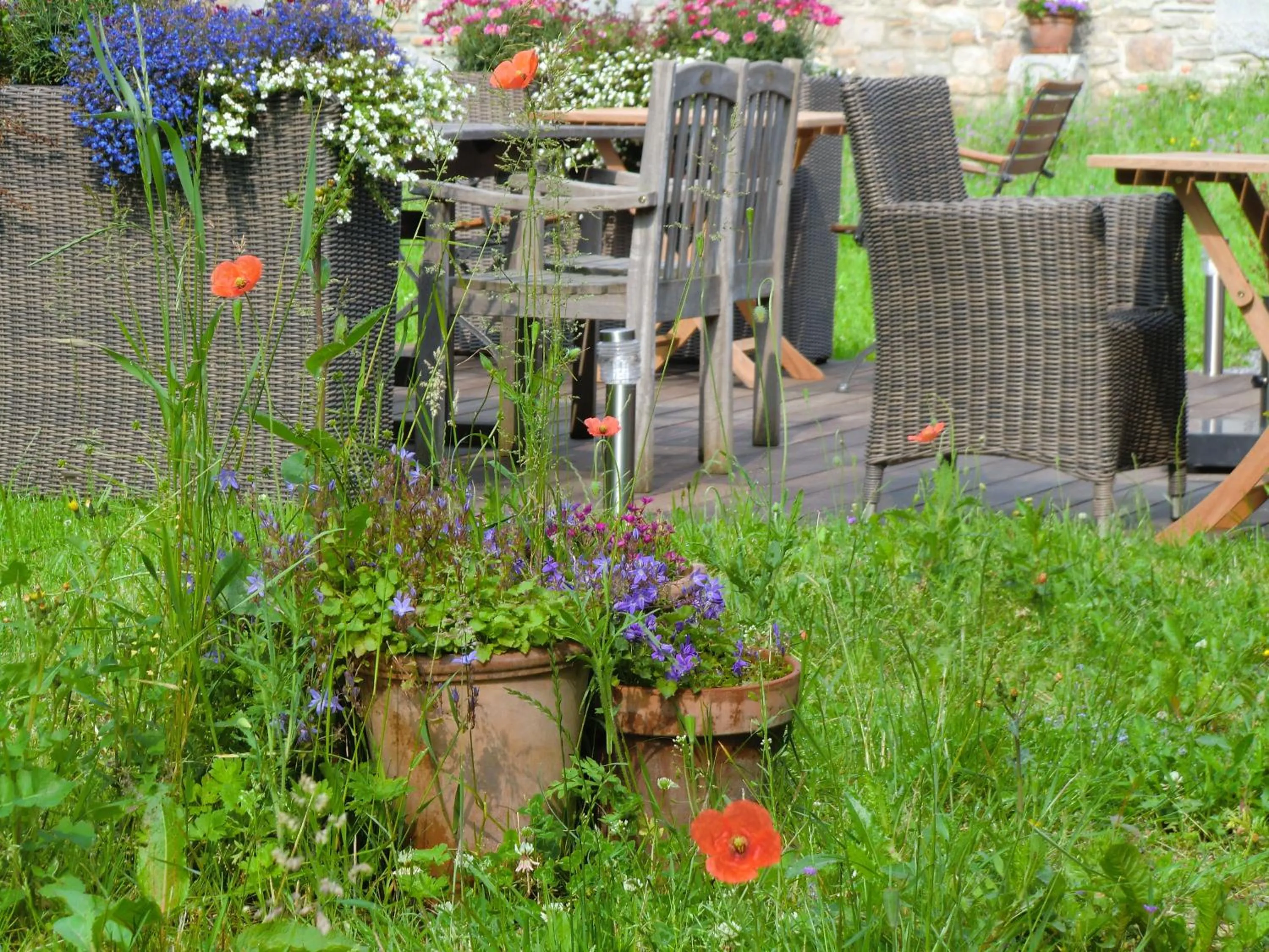 Decorative detail in B&B Au Coeur de Villers