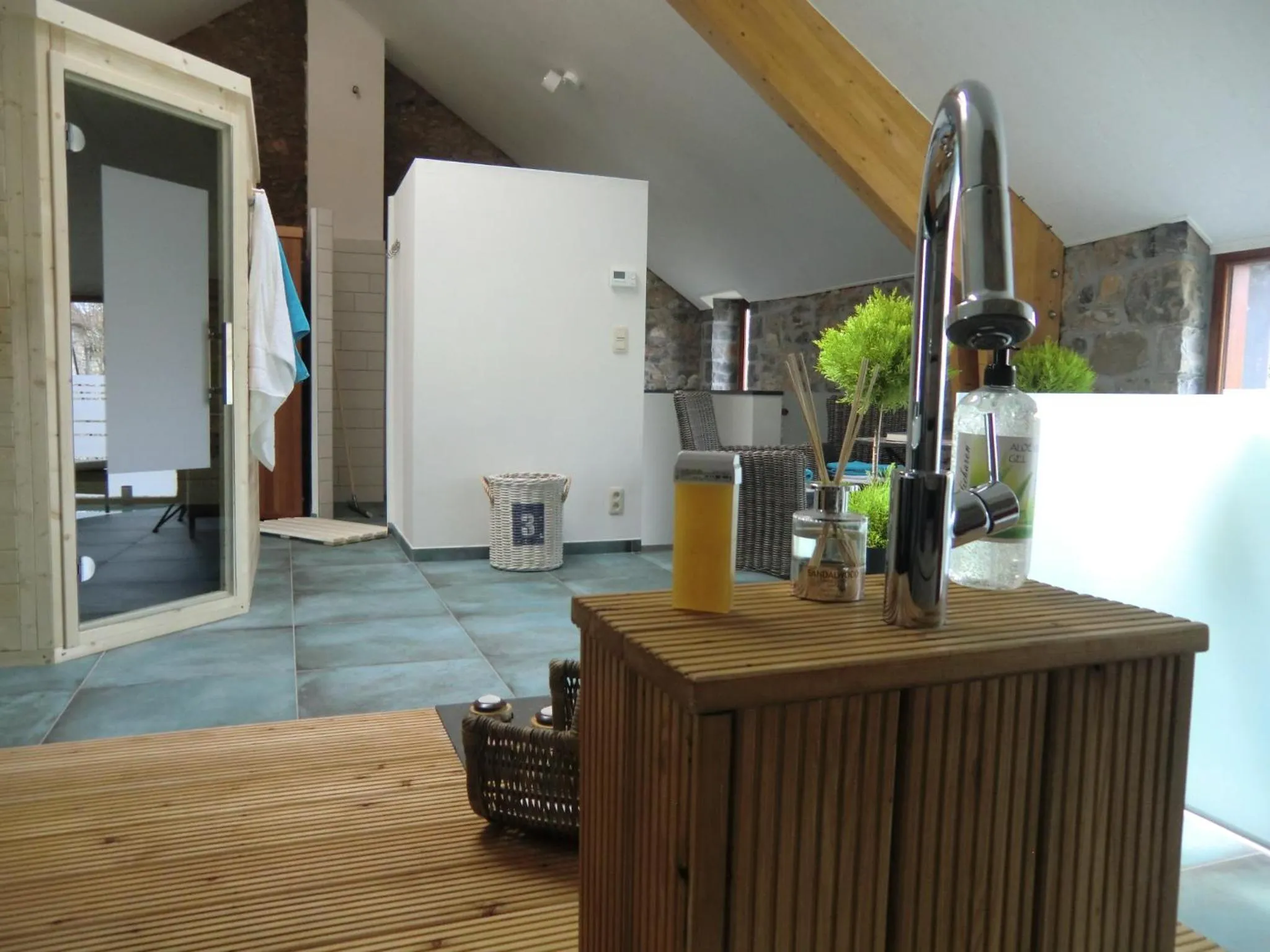 Spa and wellness centre/facilities in B&B Au Coeur de Villers