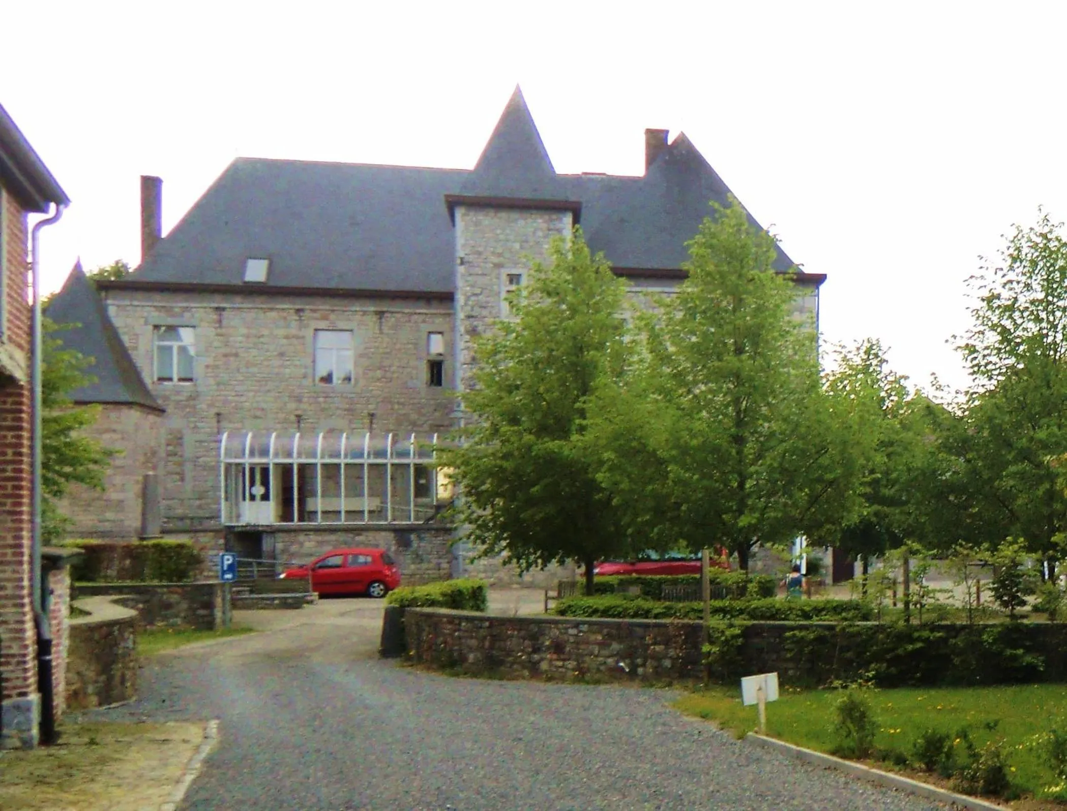 Landmark view in B&B Au Coeur de Villers