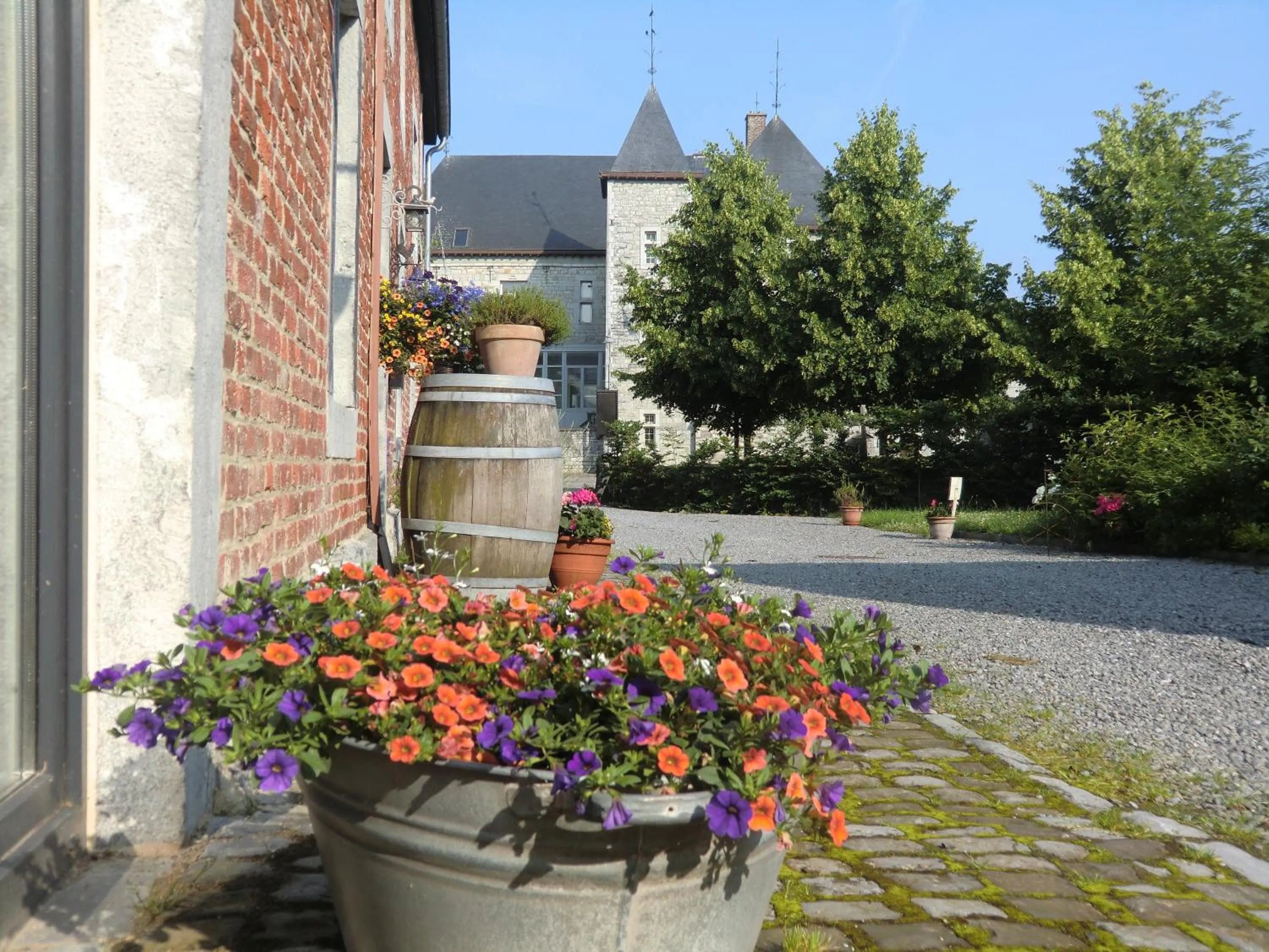 Decorative detail in B&B Au Coeur de Villers